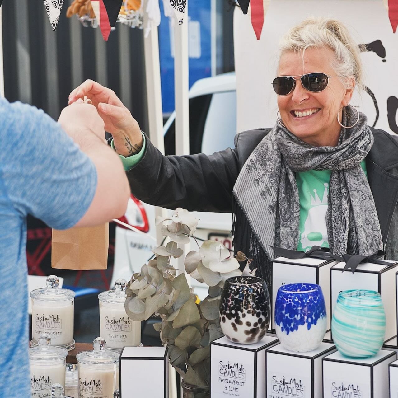 In the lead up to Christmas, we&rsquo;d like to do a special shout out to some of our lovely artisan producers! The delightful @susiemak_candles is a long time stall holder at our Powerhouse market and hand pours all her candles. 

Her tips to ensure
