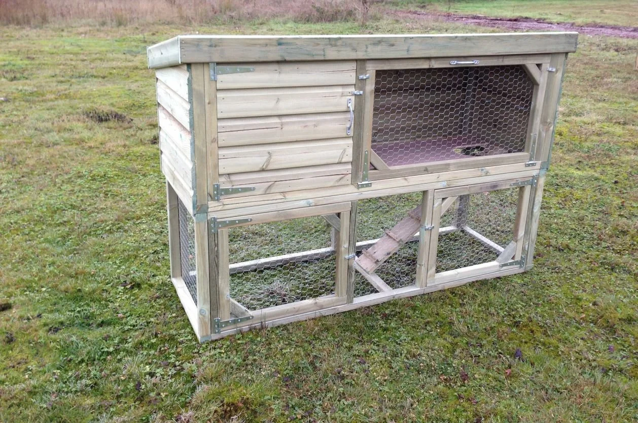 Rabbit Hutch with Run — Cracknell Timber