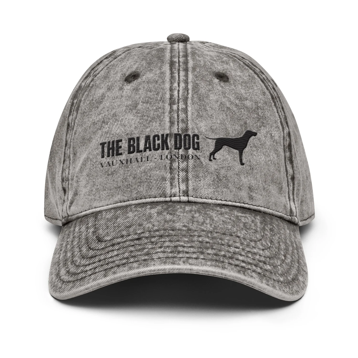 The Black Dog Embroidered Vintage Cotton Twill Cap — The Black Dog  Vauxhall, London