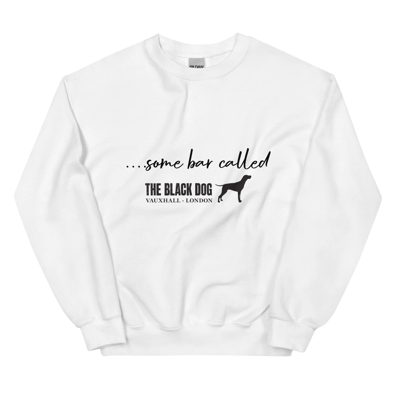 The Black Dog Bar Unisex Sweatshirt — The Black Dog