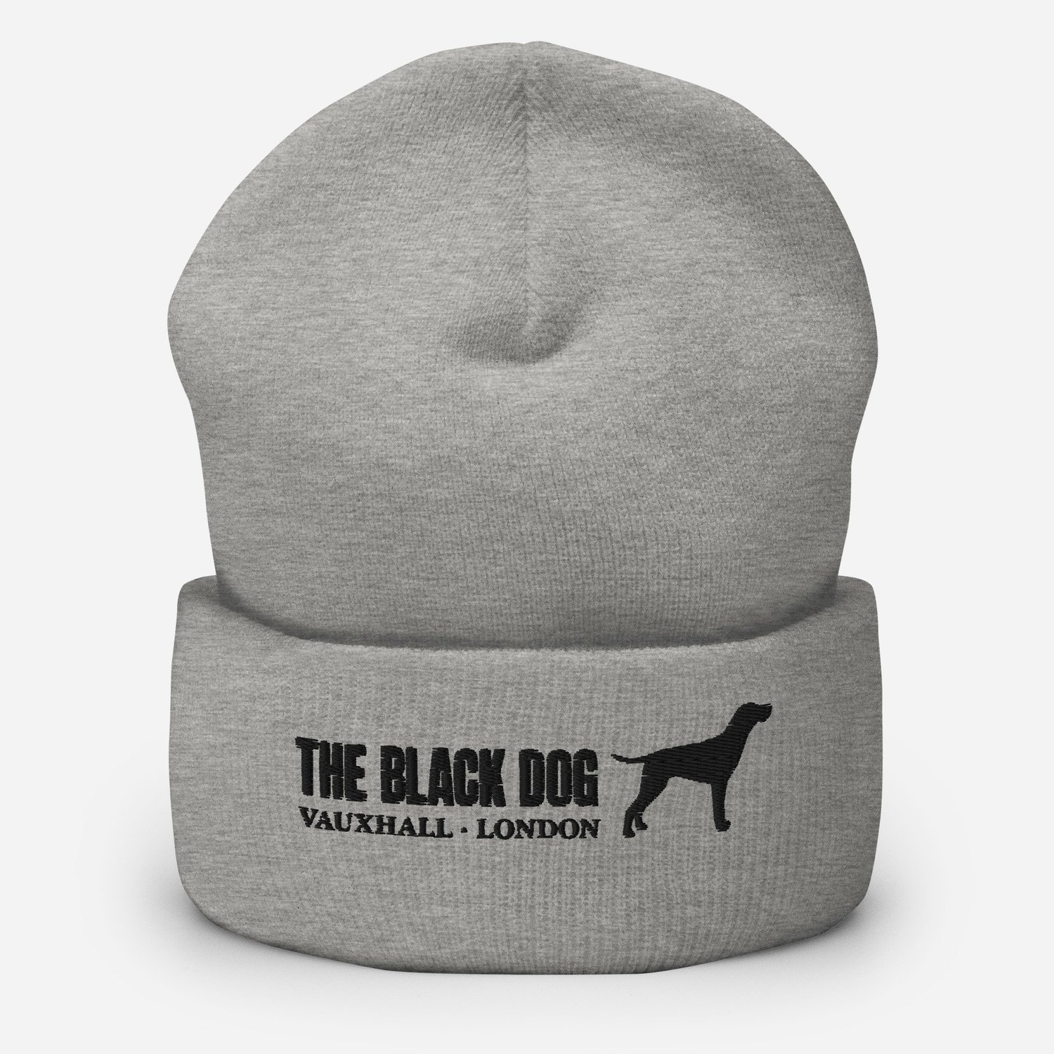 The Black Dog Cuffed Beanie — The Black Dog | Vauxhall, London display picture 1