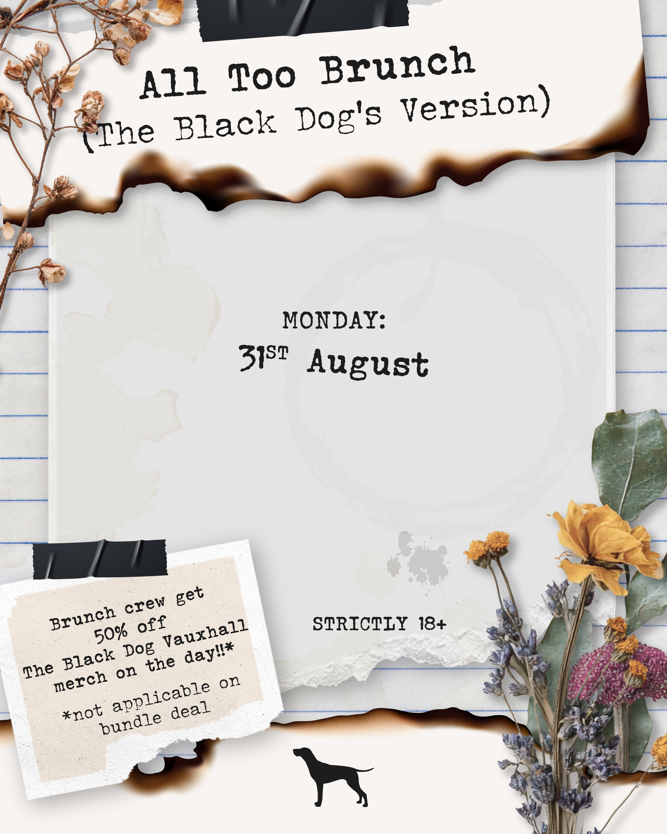 All Too Brunch - Bank Holiday Monday Edition