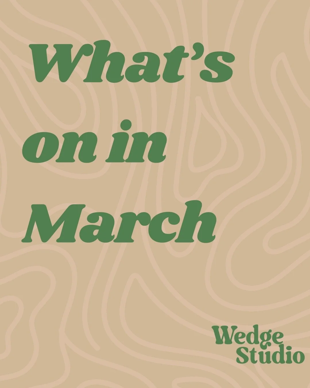 ✨ March Classes at Wedge Studio ✨
We&rsquo;ve got a great mix of courses and workshops running this March &mdash; whether you&rsquo;re completely new to pottery or looking to develop your skills further.

🗓 4 Week Pottery Course &ndash; Starting 10t
