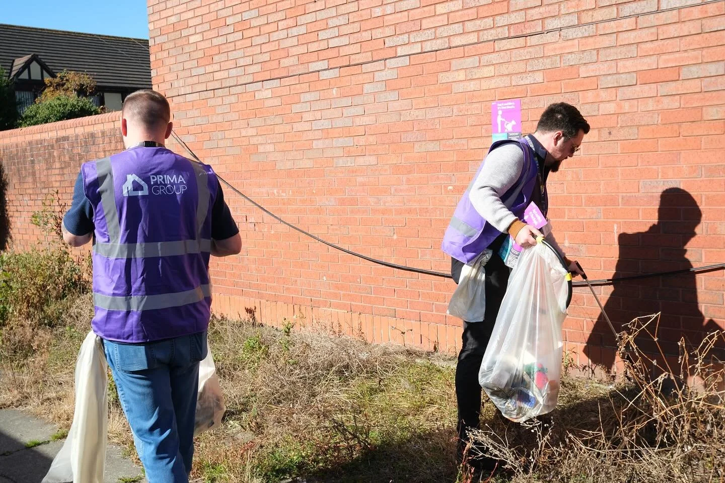 Walking in Wavertree?

Make sure you keep an eye out for our purple posters! 
Last week our colleagues, alongside representatives from The Riverside Group and Liverpool City Council, visited the area around Picton Road with bin bags, litter pickers, 
