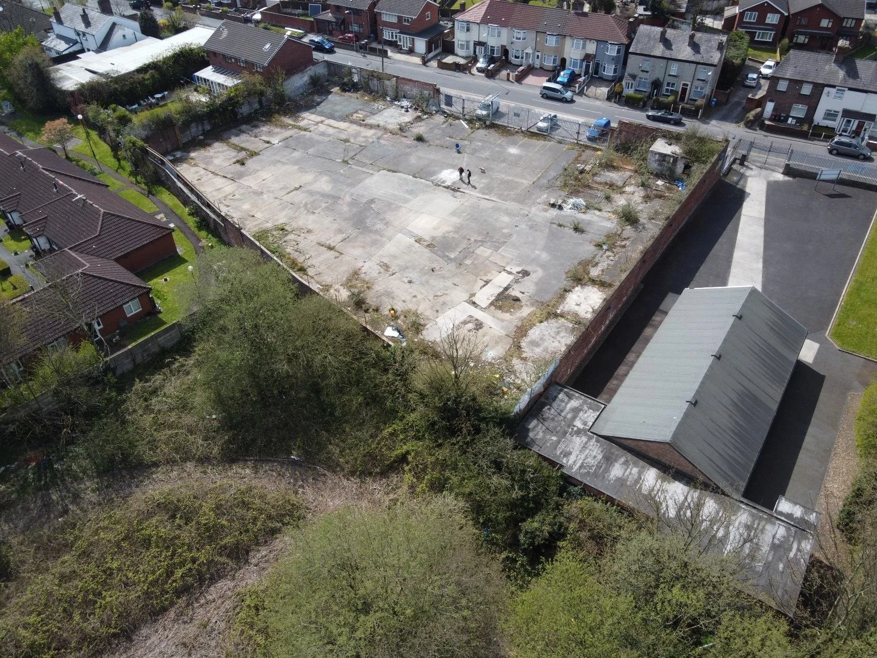 Before Image- Facing South East