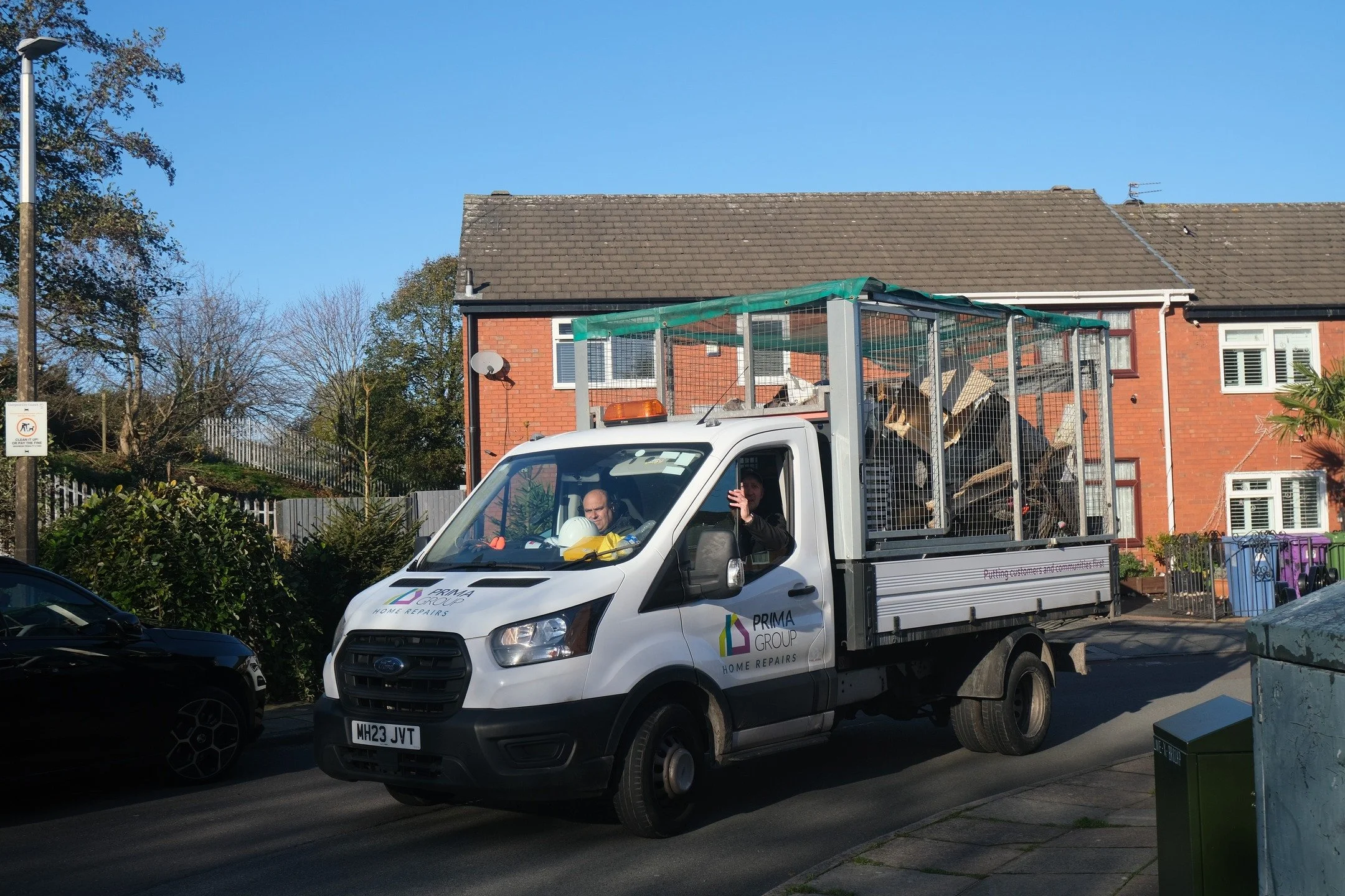 Today we held our Community Clean Up Day at Windsor Road!

We had help from colleagues, our Prima Home Repairs team and customers to fill our cage van, making the area safer for families and much more pleasing to look at.

We&rsquo;d like to thank ou
