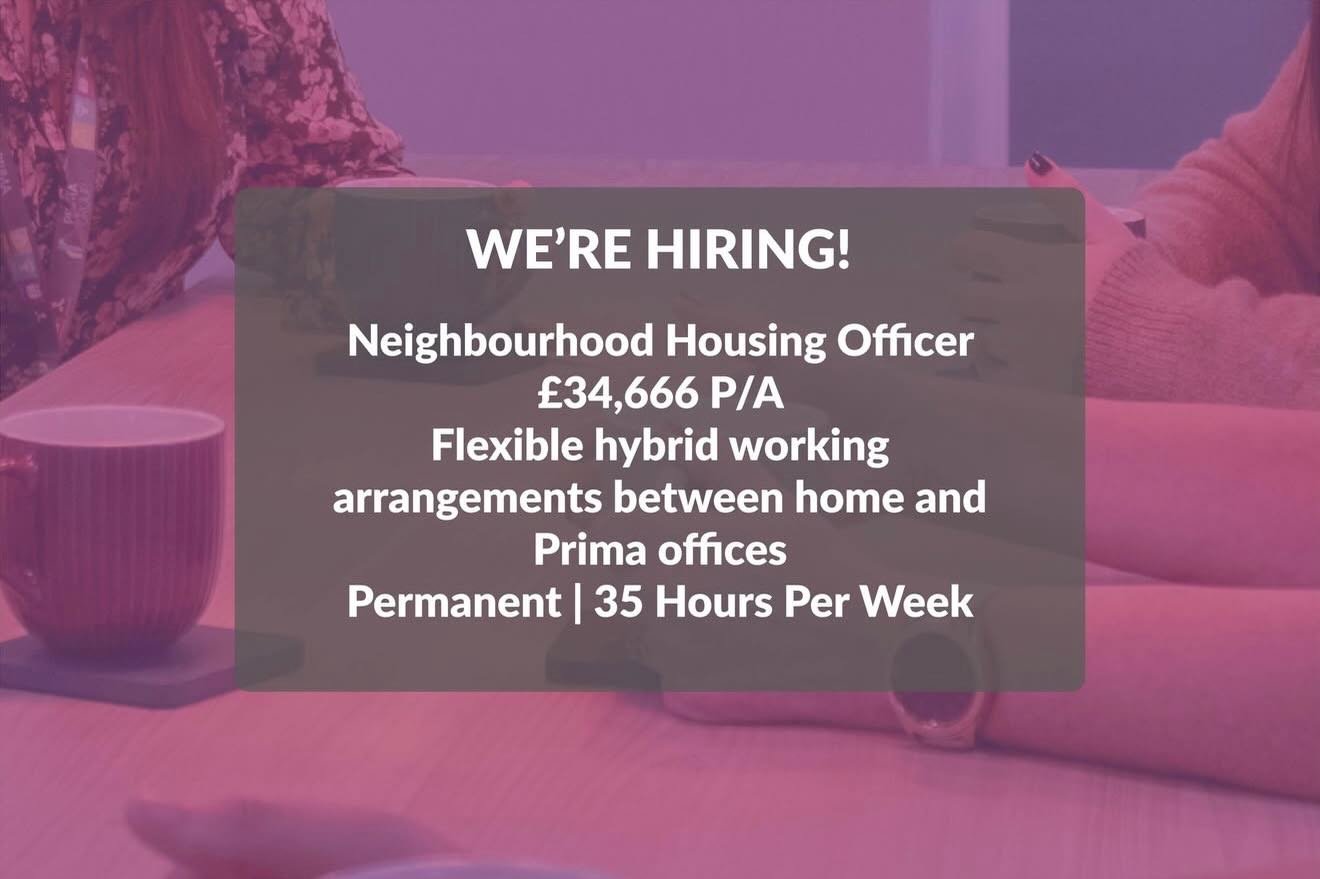 We&rsquo;re Hiring | Neighbourhood Housing Officer
&nbsp;
As a Neighbourhood Housing Officer you will be providing front-line person-centred housing management services including tenancy management, tenancy support, ASB and safeguarding case work to 