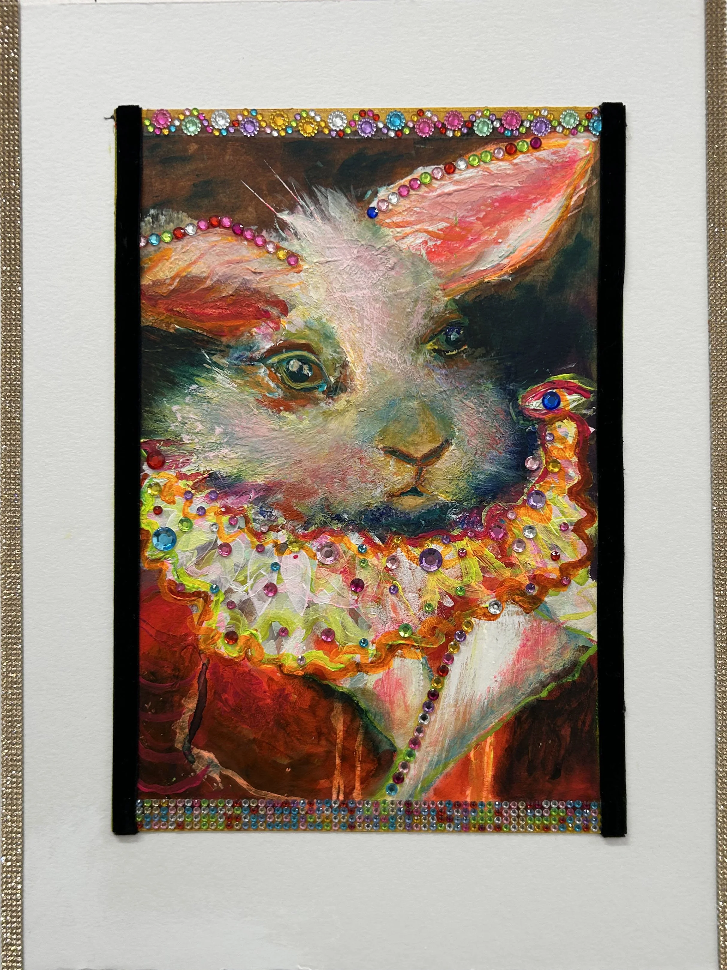 Ein Fabelwesen, still, fragend und auf dem Weg zu seiner Richtung 