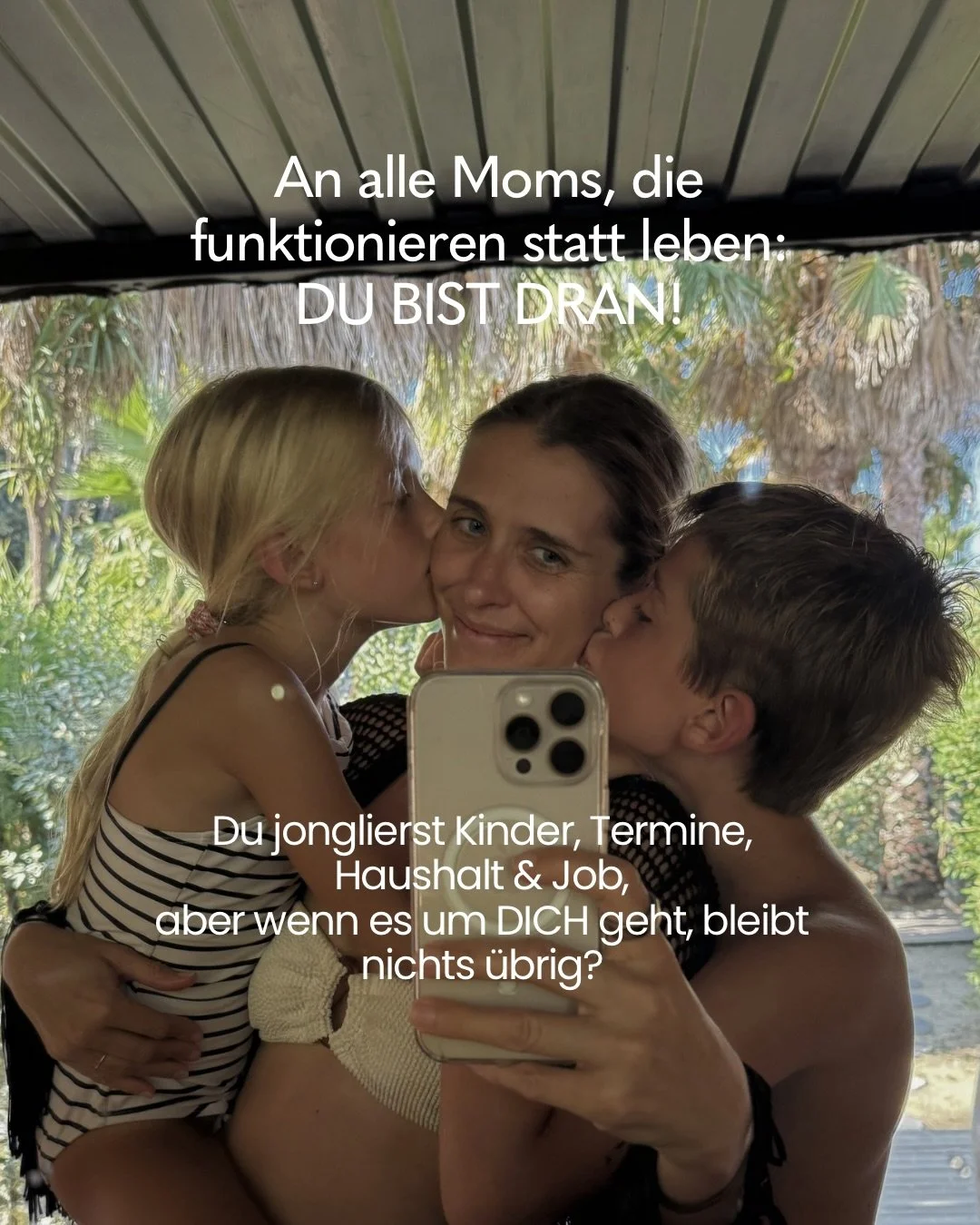 Du funktionierst jeden Tag f&uuml;r alle anderen, aber wann bist DU endlich wieder dran?

Wenn M&uuml;digkeit, Hormone, Bauch &amp; Energie Achterbahn fahren und du dich nicht mehr im Spiegel erkennst:
Es ist Zeit f&uuml;r Ver&auml;nderung, die bleib