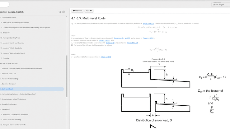 My Building Code — Trax