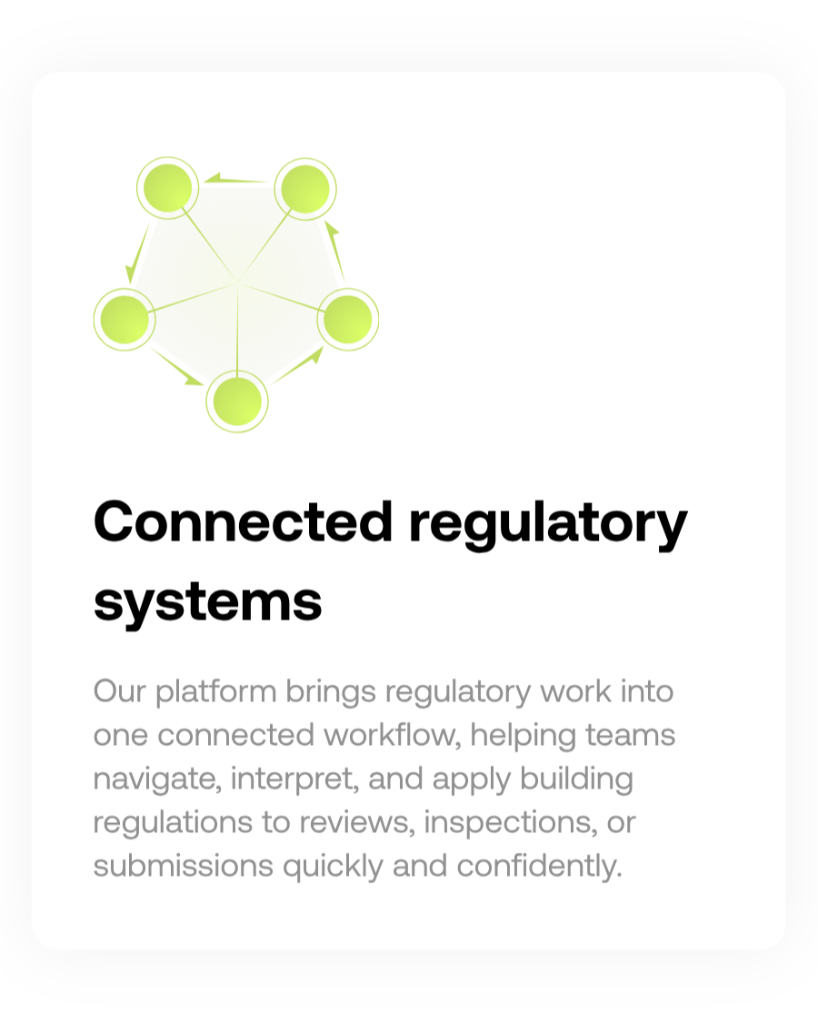 Connected Regulatory Systems