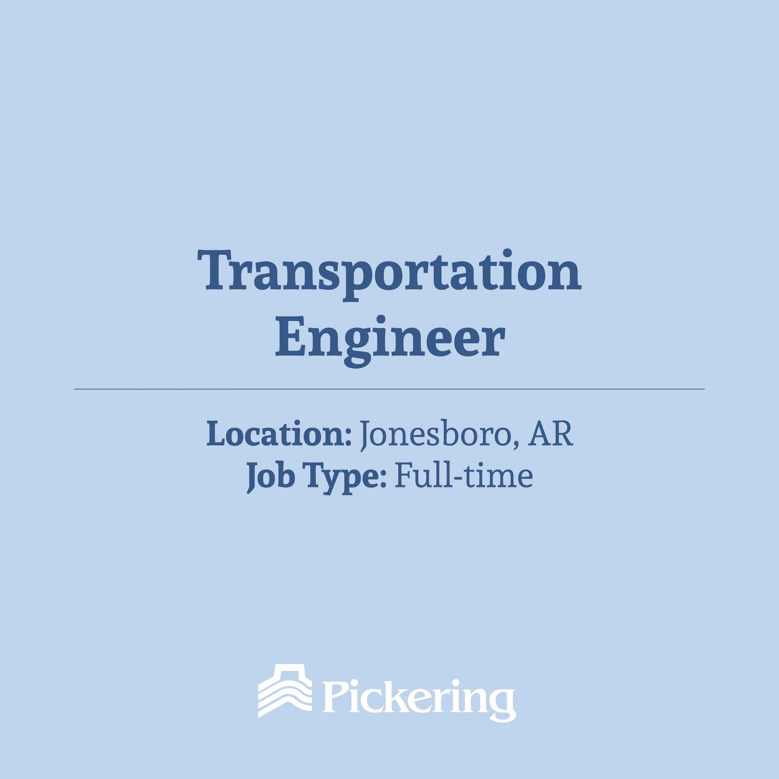Transportation Engineer