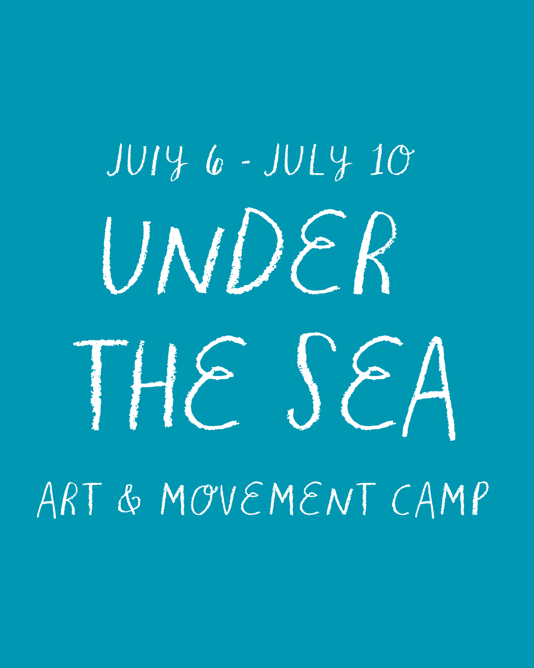 Under the Sea: July 6-July 10