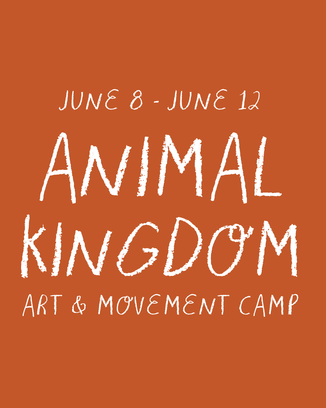 Animal Kingdom Camp: June 8-12
