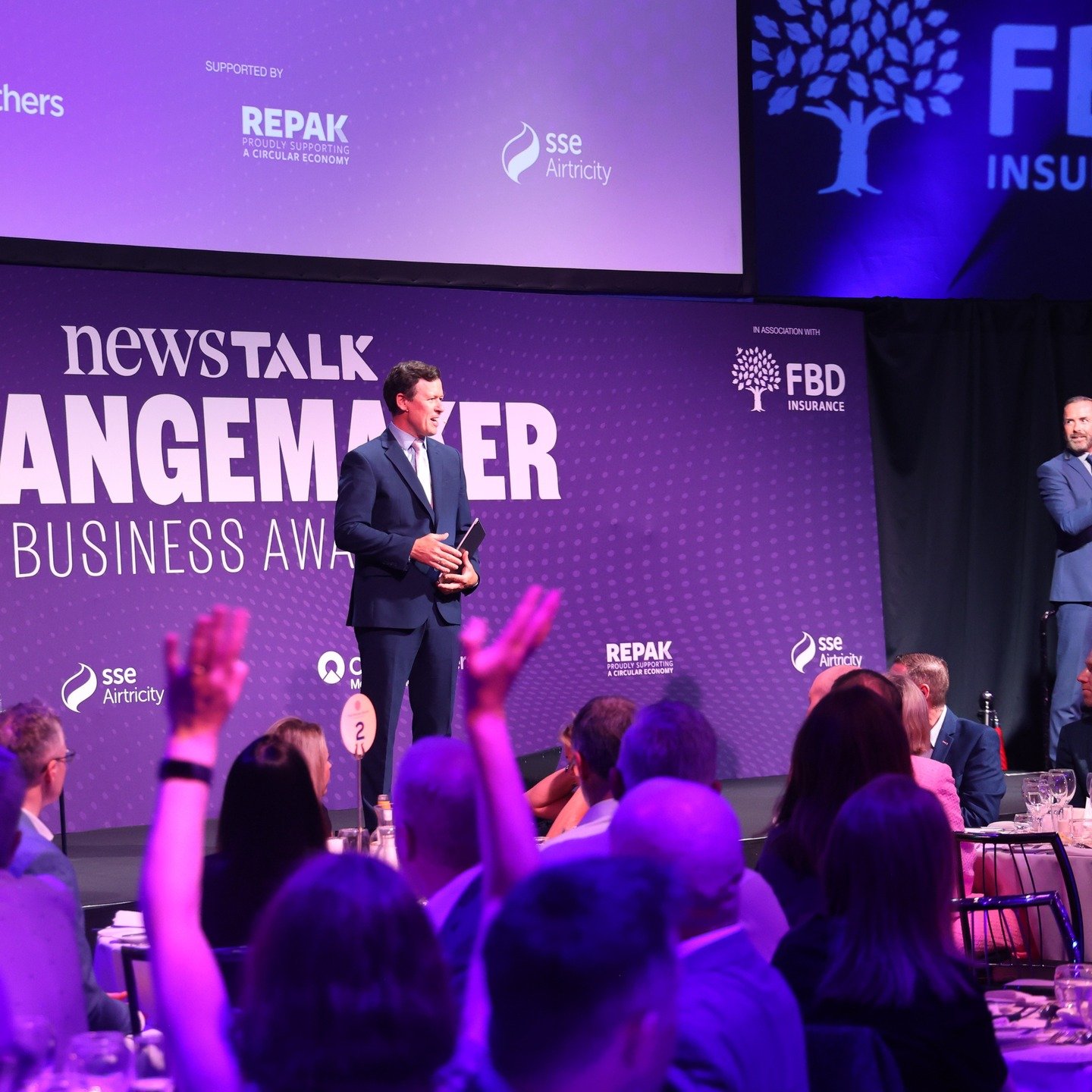 Very proud that one of our brands Newstalk had a wonderful inaugural Newstalk Changemaker business awards yesterday, in association with FBD Insurance. 

At the Mansion House, we heard some inspiring stories from Irish businesses - big and small - wi