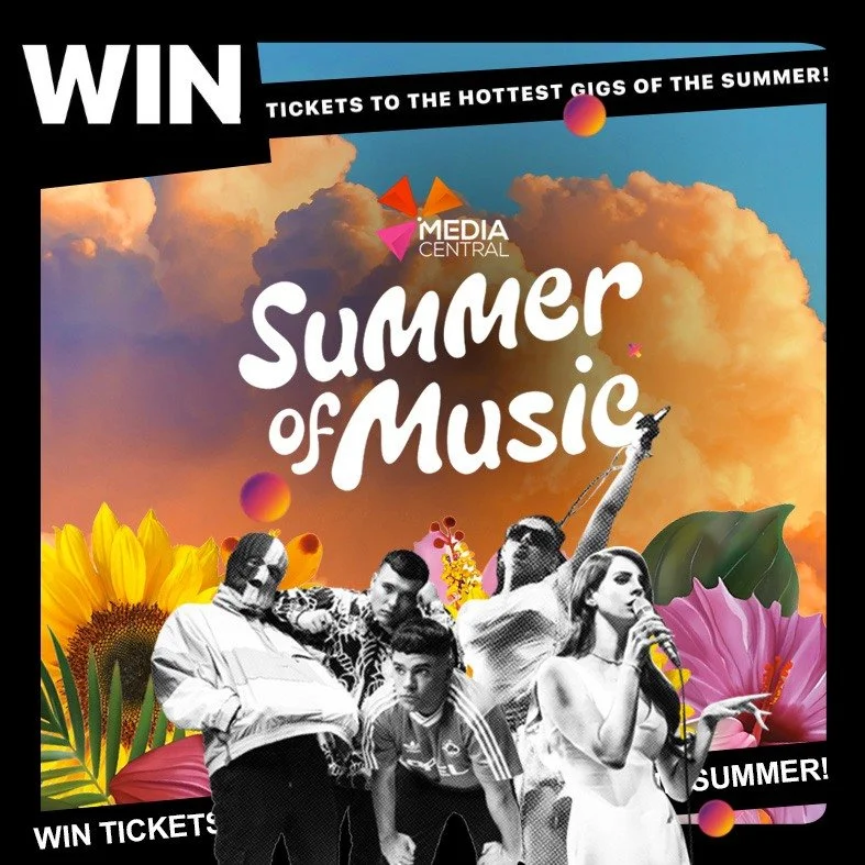 Media Central&rsquo;s Summer of Music is back for 2025! 
 
Our amazing stations are giving away tickets to the summer&rsquo;s biggest gigs and we don&rsquo;t want you to miss out.
 
Every single week we&rsquo;ll be giving more tickets away.
 
Check y