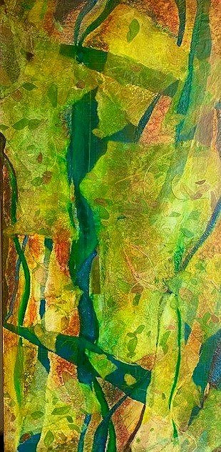 Leaves on The Pond (sold)