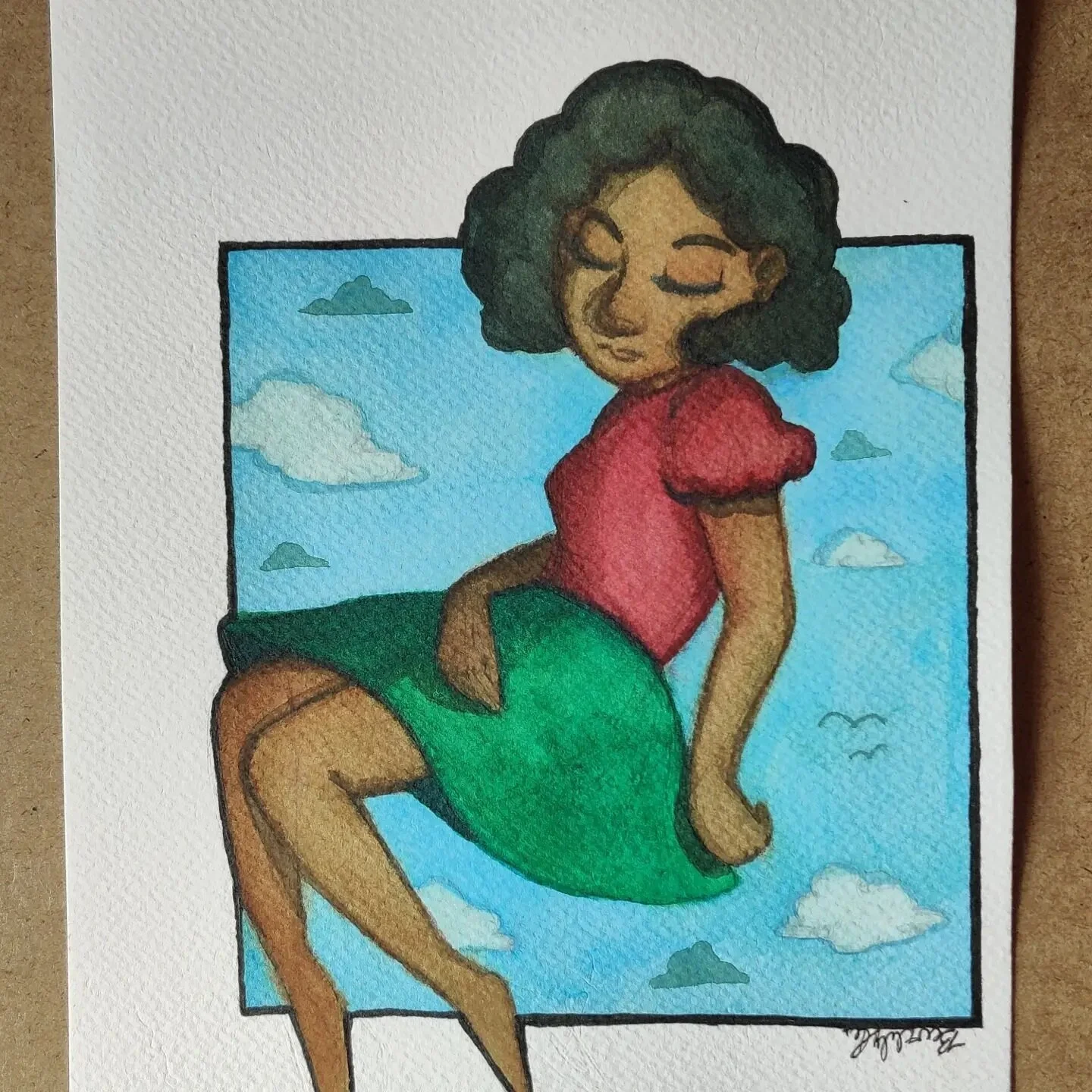 I must say I'm really happy with the way the shadow and lighting turned out in this picture! I'm learning to take more risks with my lighting. I'm also learning how fluid lighting can be! 
Any ideas for a name?
π
π
π
π
Tags: #artistsoninstagram