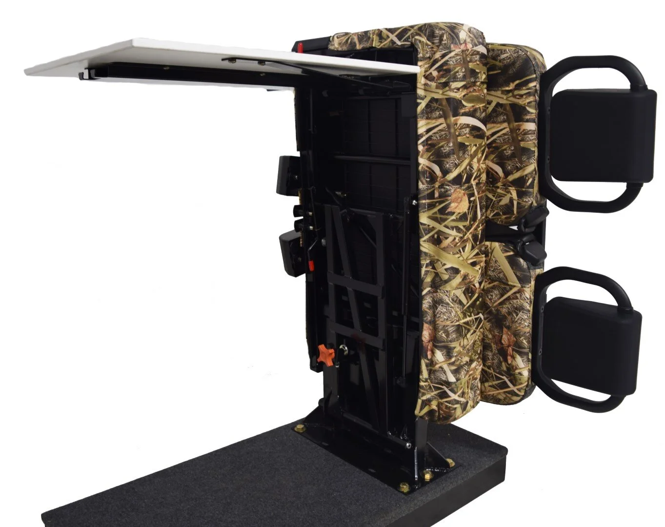 GO-ES Foldaway stowed against the wall and table deployed.