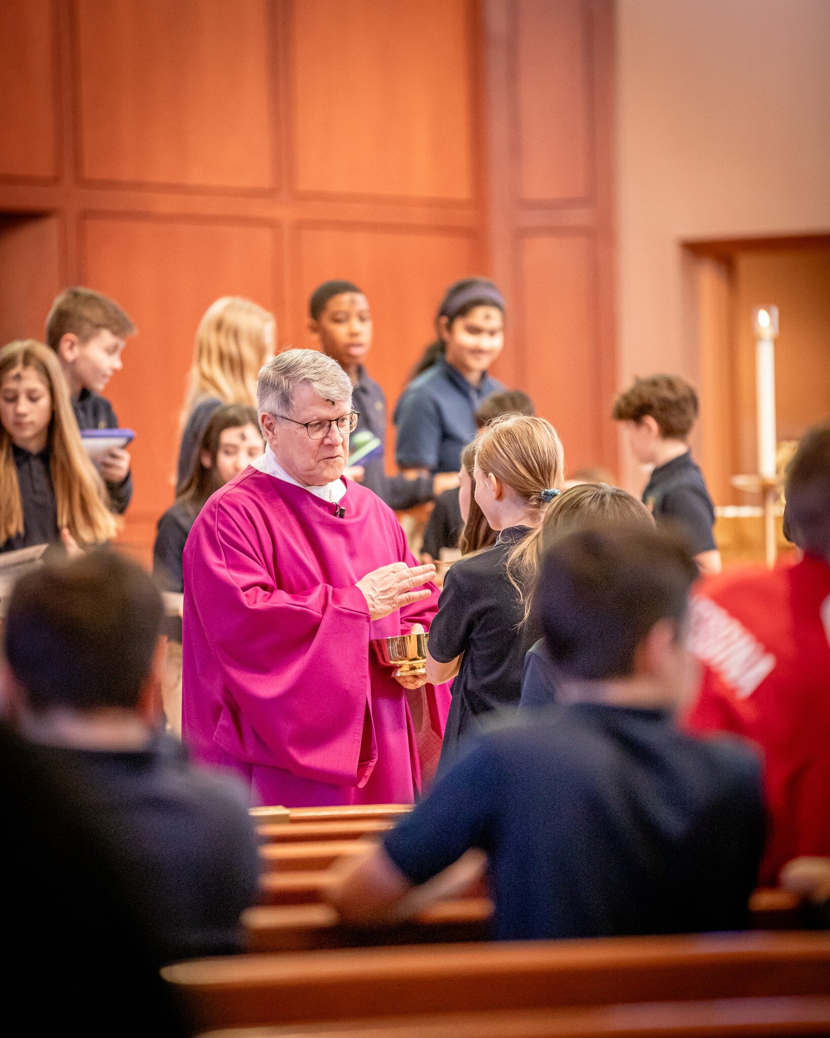 Wishing you a blessed Ash Wednesday, Happy Valentine's Day, and prayerful Lenten season! Thank you sixth grade students for leading us in Mass today!