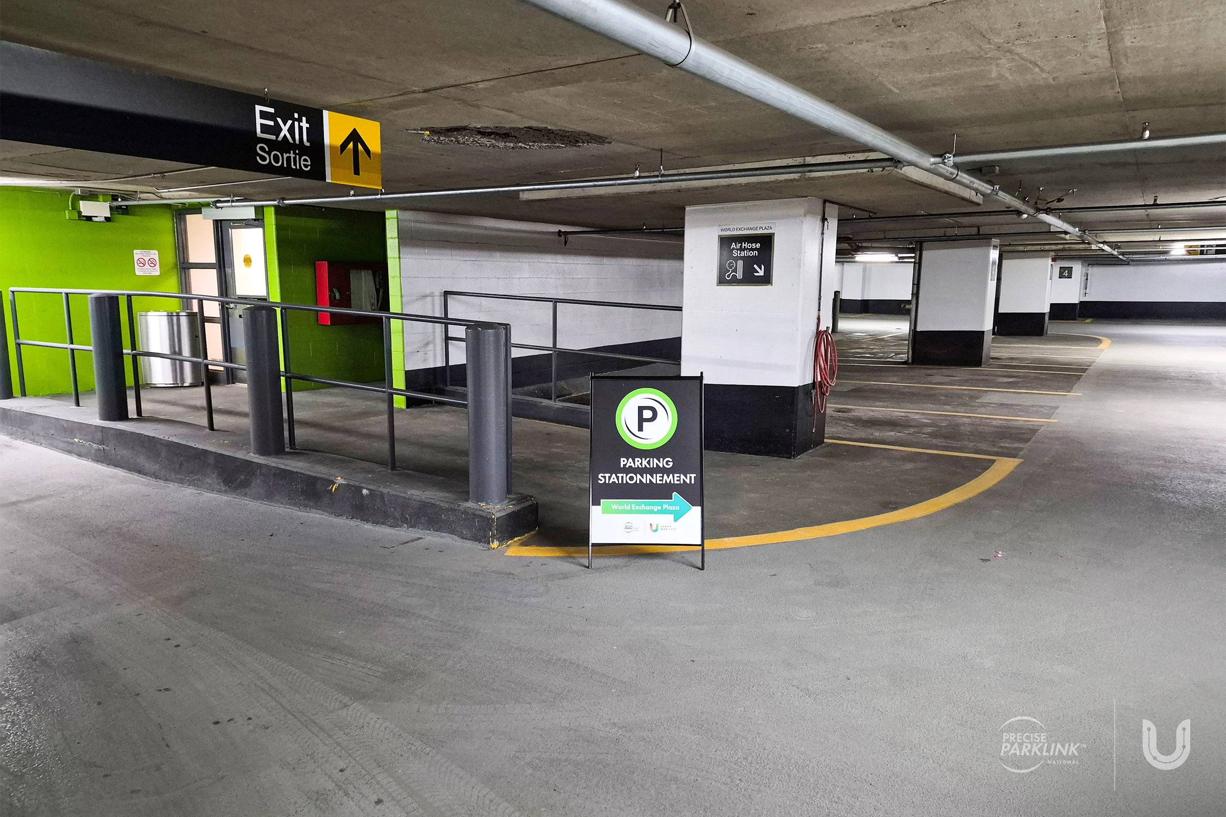 World Exchange Place Parking Garage Exit