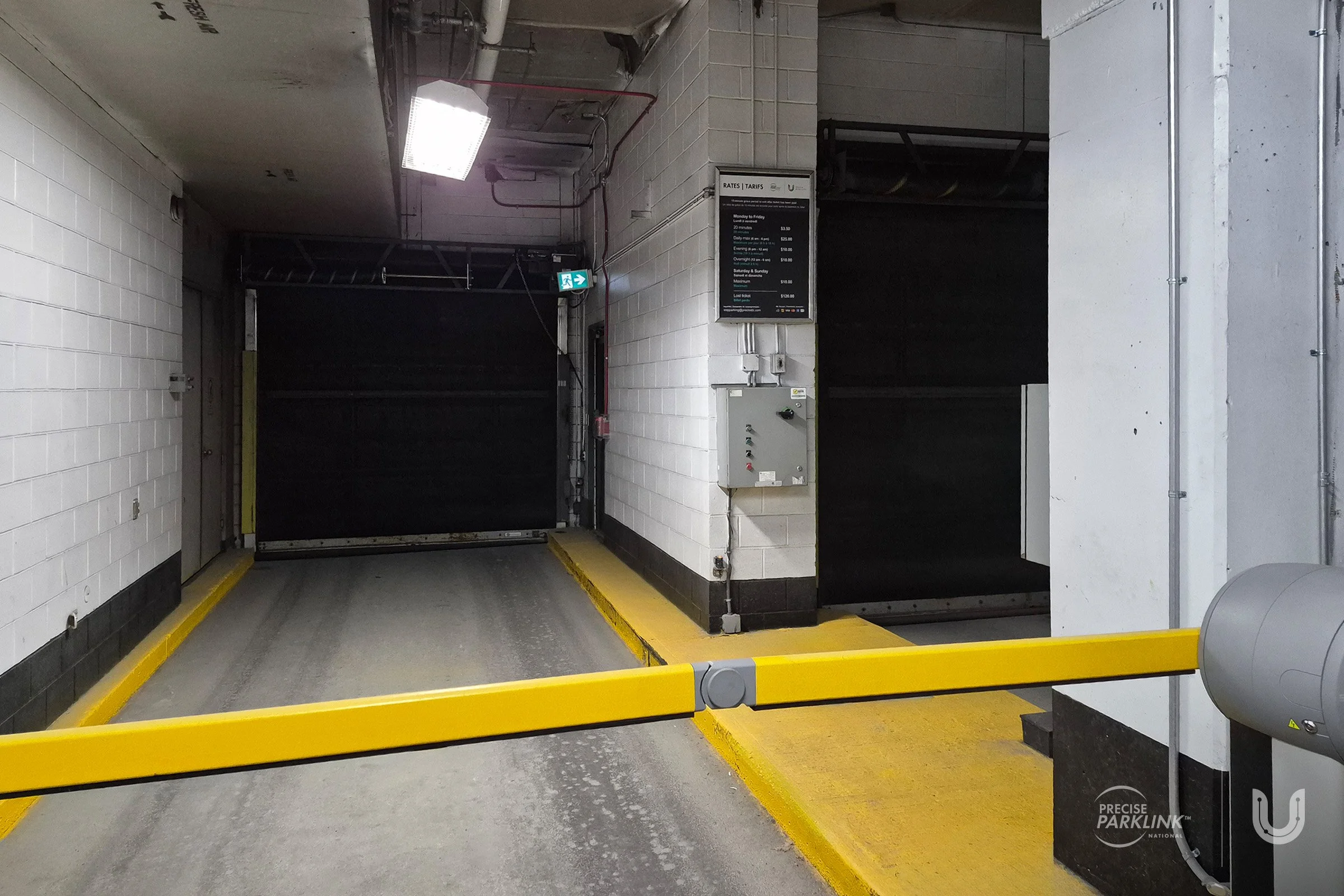 World Exchange Place Parking Garage Exit