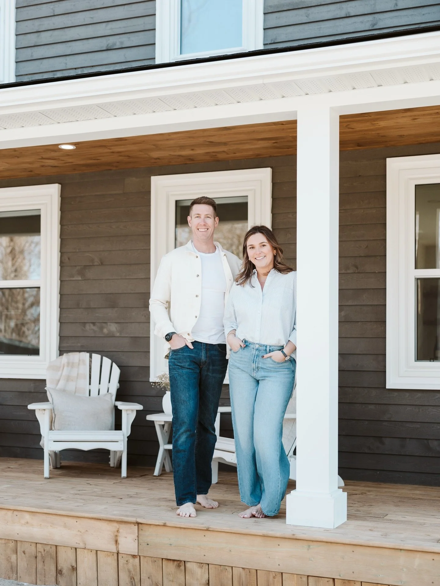 Porch season can&rsquo;t come soon enough!

Did you know that in addition to interior design, we also offer exterior design for our clients?

During the Project O&rsquo;Reilly renovation and addition, we designed and added a large front porch and car