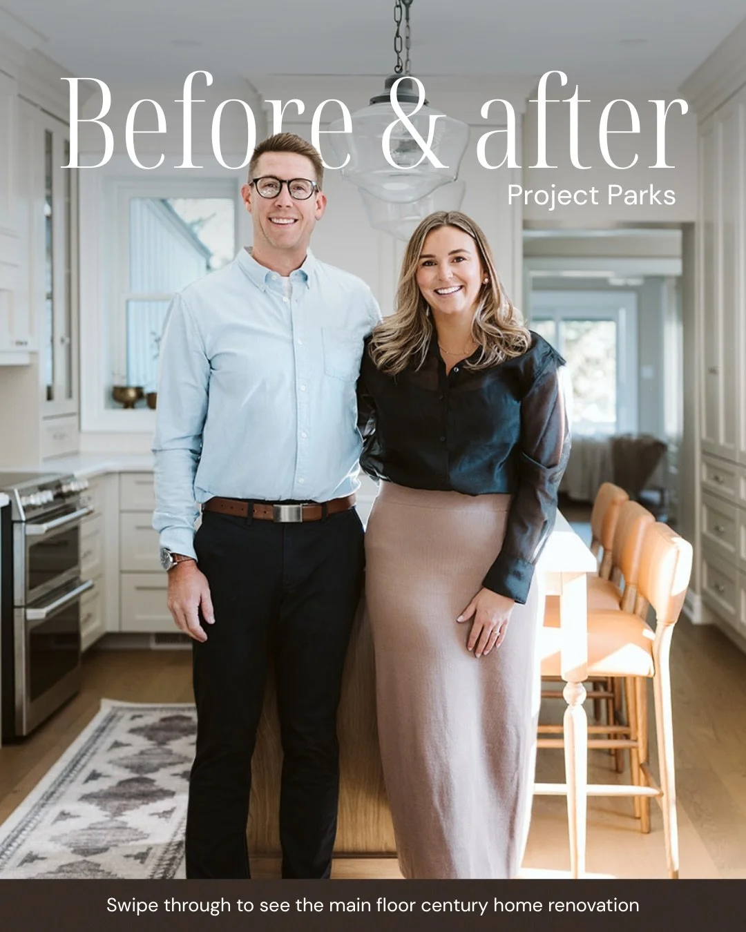 When our clients came to us at Project Parks, they believed an addition was the only way to make their home work for them.

With Monique&rsquo;s expertise in transforming small, awkward spaces into functional, well-flowing layouts, we were able to co