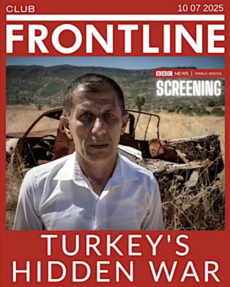 Our @BBC documentary Turkey's Hidden War: The Forbidden Zone is screening this Thursday at @frontlineclub in London, followed by a discussion with me, 
@renmansour and @amberinzamanjournalist and BBC Arabic Exec producer Christopher Mitchell. Do join