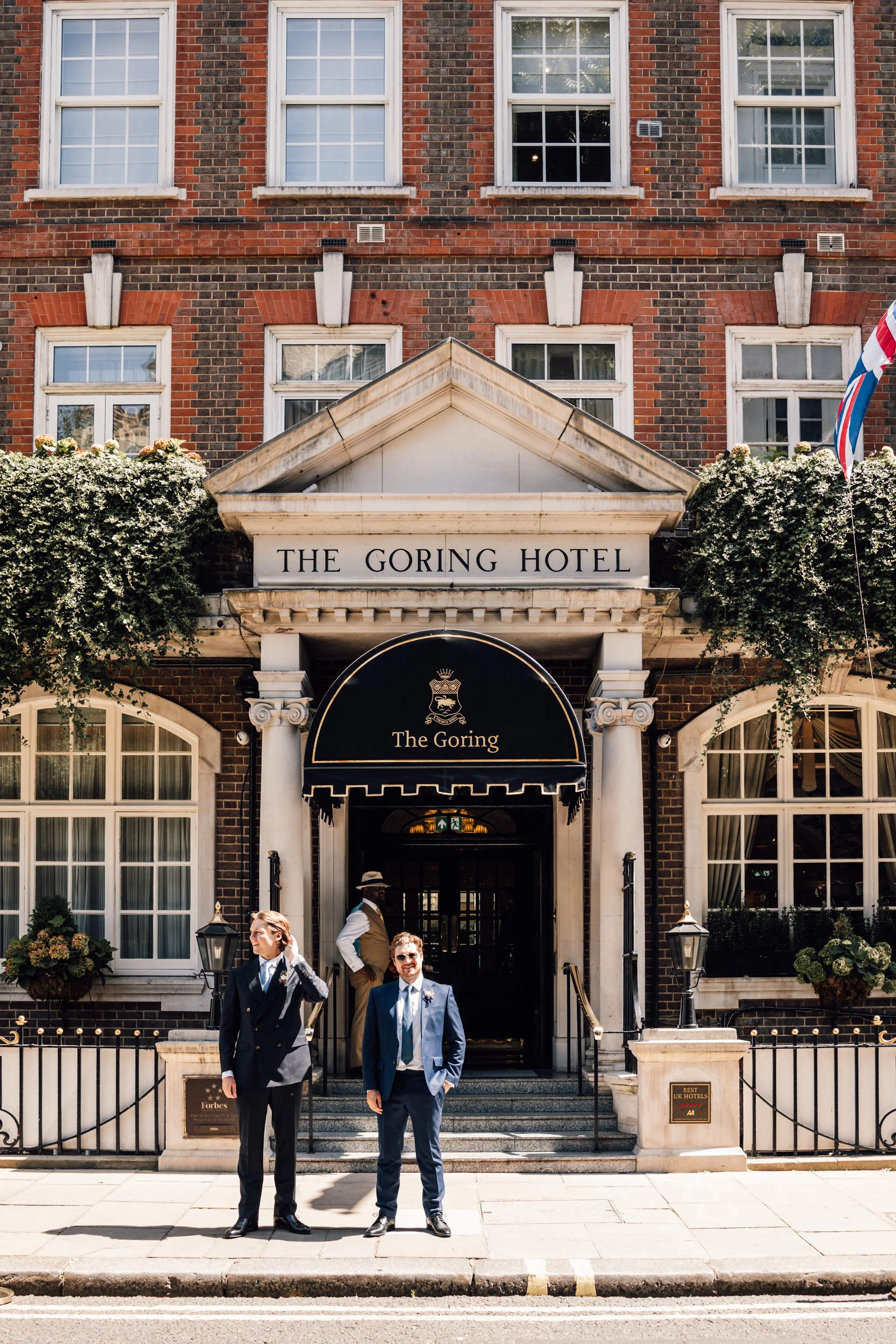 London wedding the goring hotel