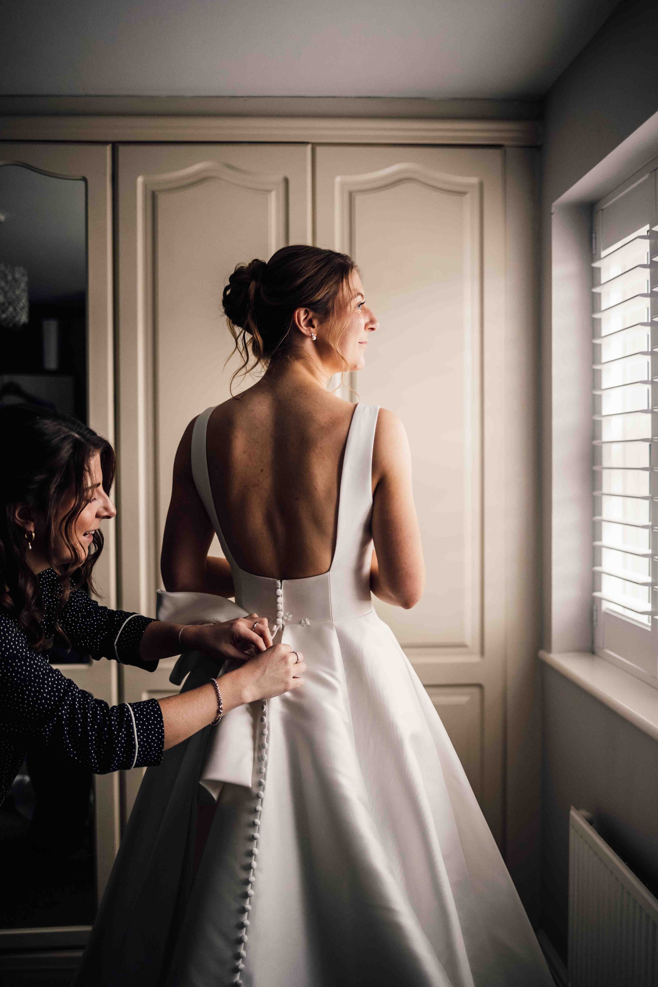 Documentary wedding photography in Derbyshire