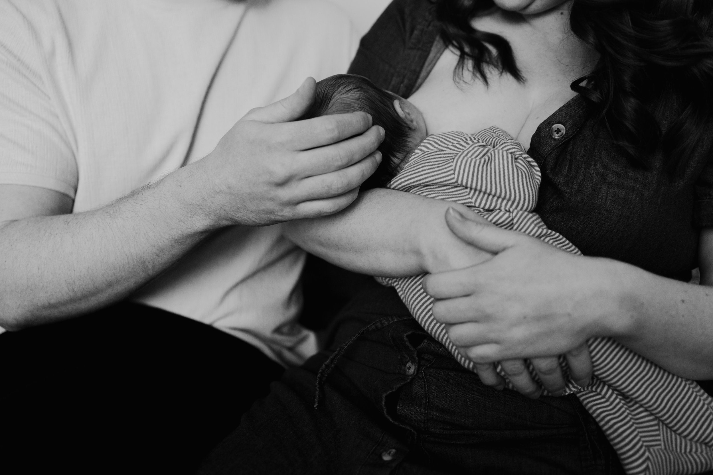 At Home Newborn Photography in Derbyshire