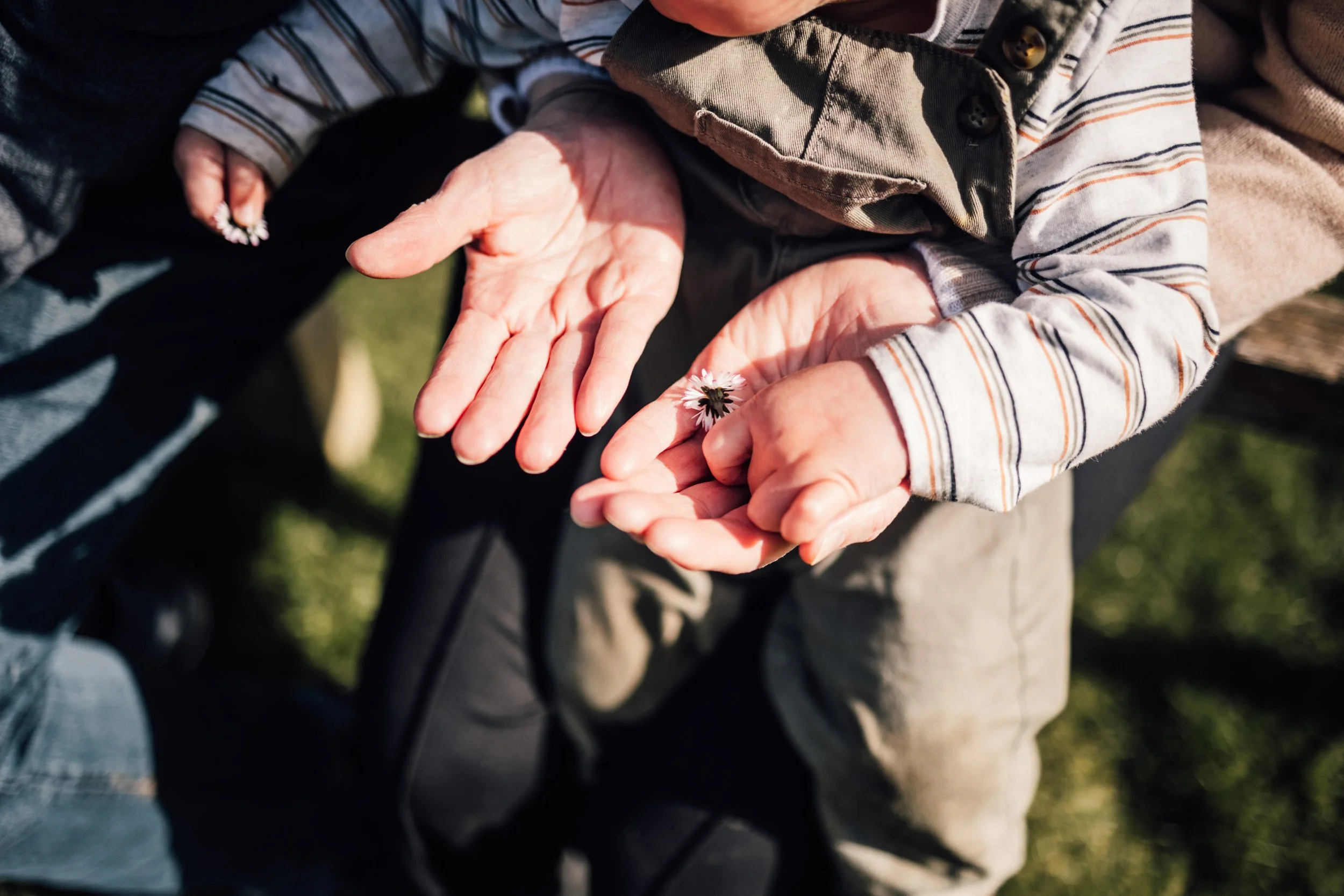 Candid family photos in derbyshire