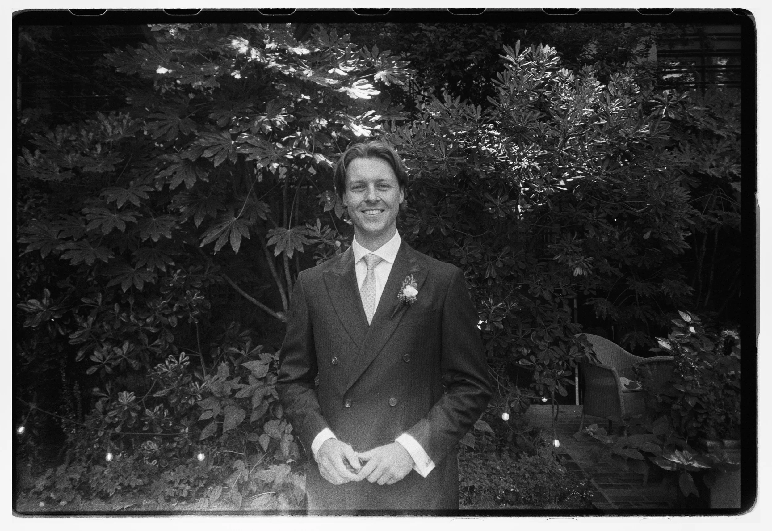 35mm film wedding photography at the goring hotel in london