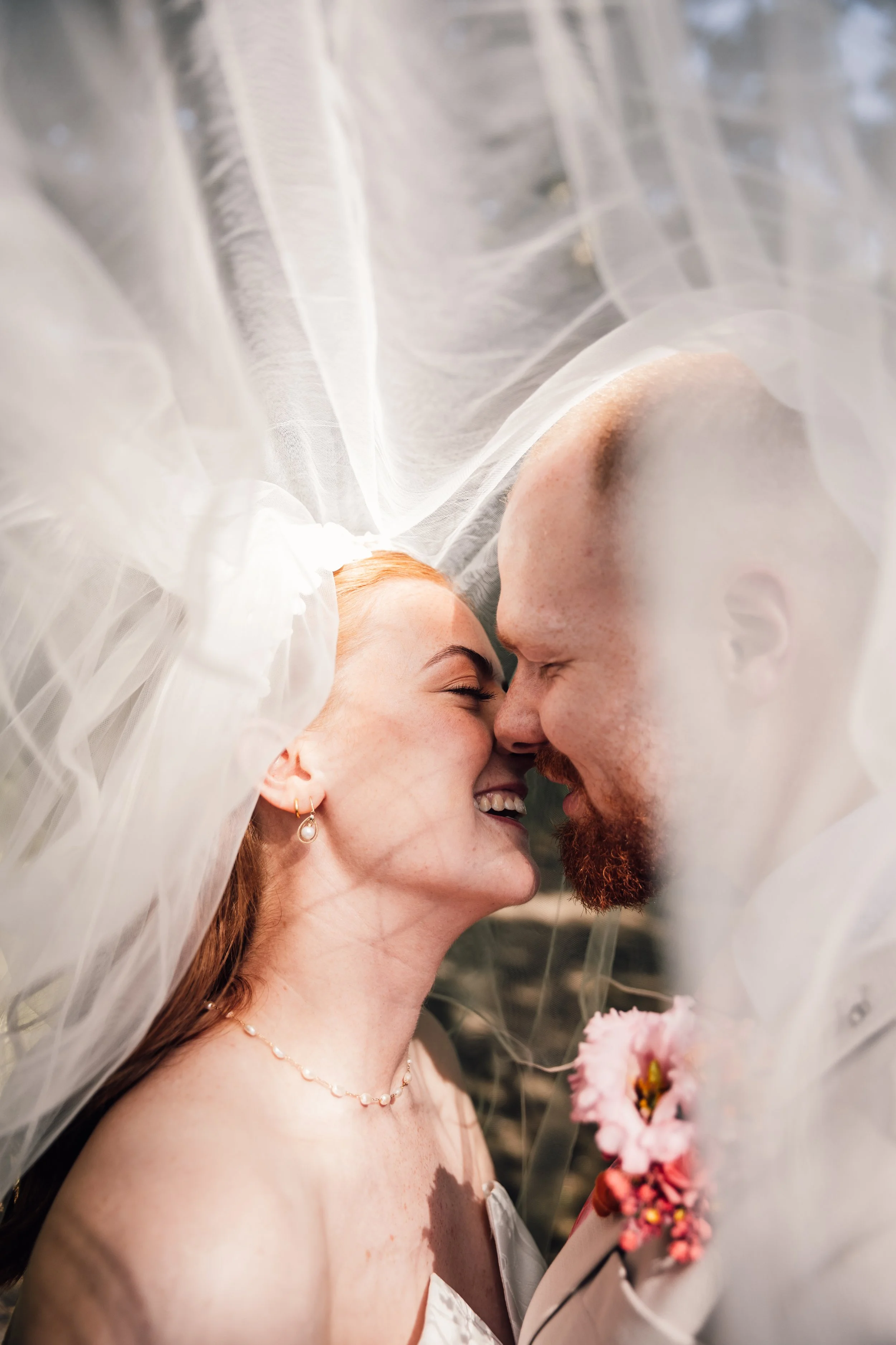 relaxed wedding photography in port Isaac
