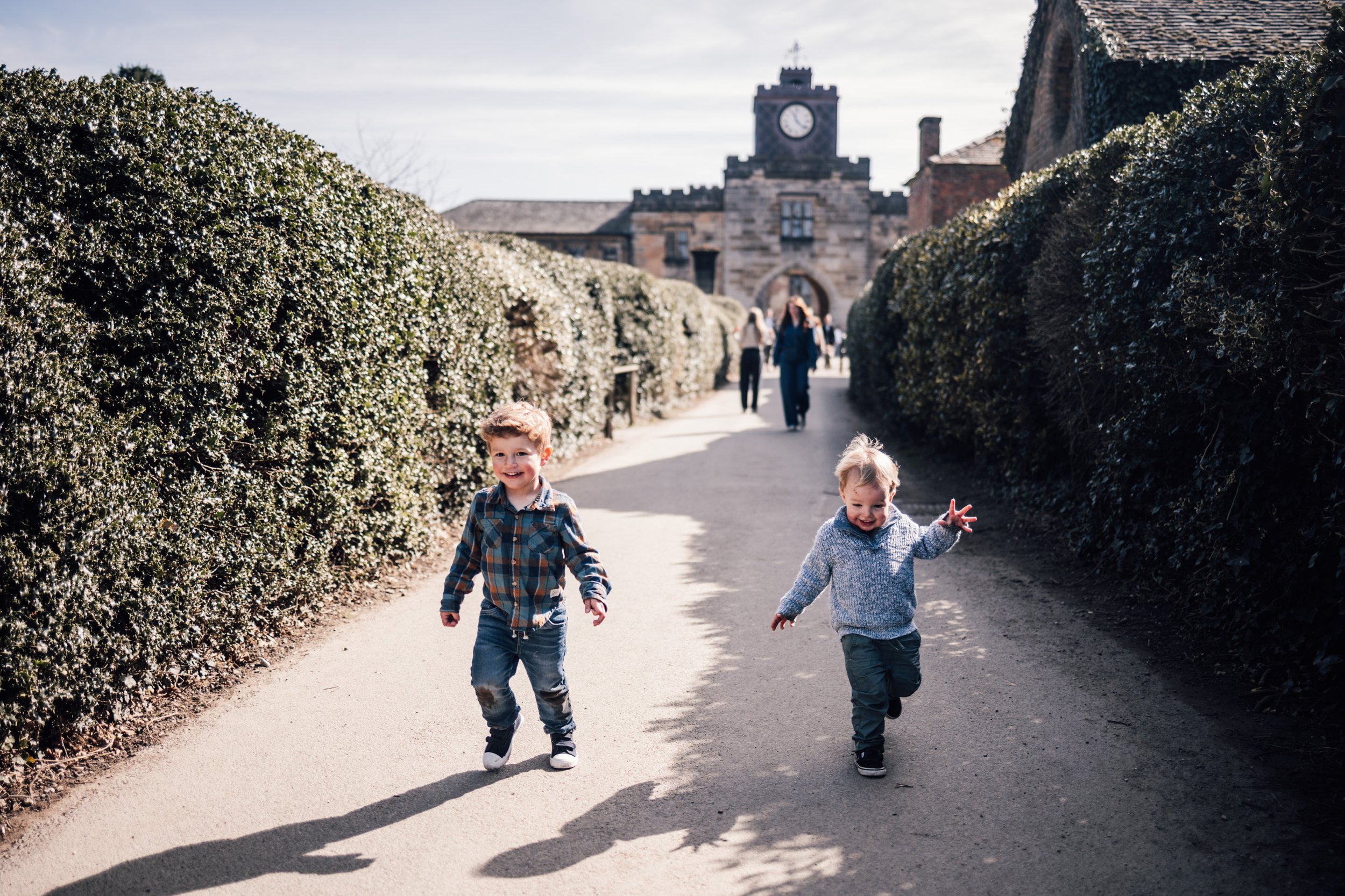 Candid family photography in Derbyshire
