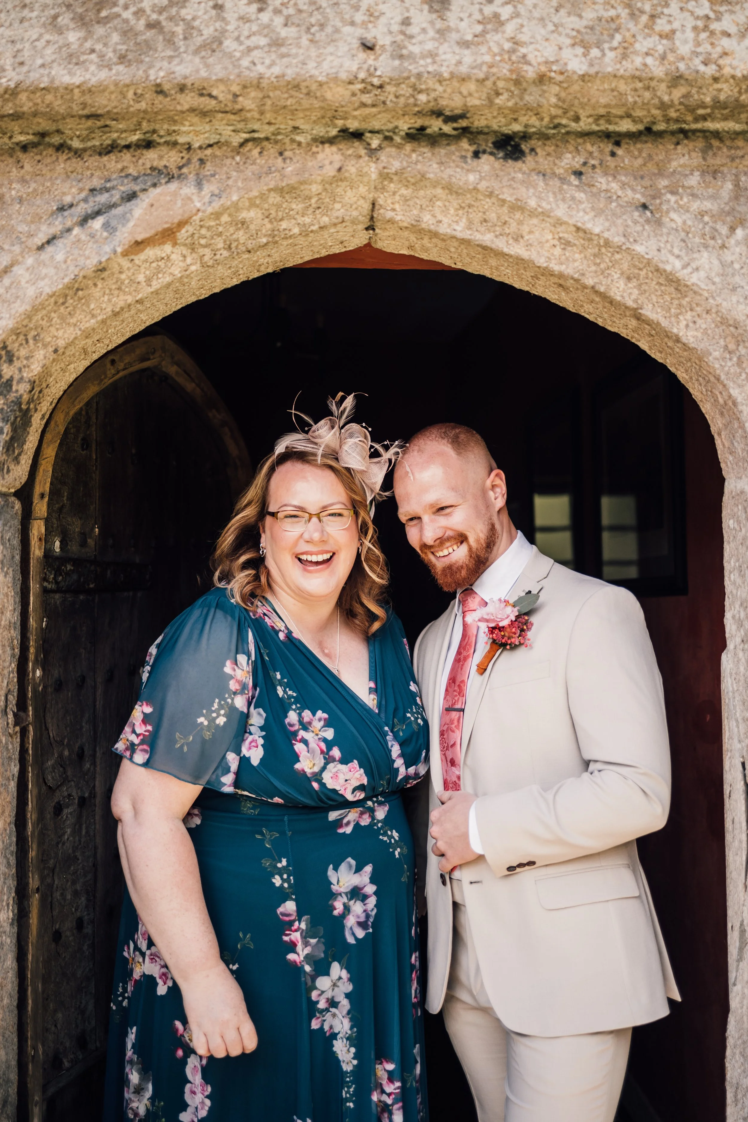 candid wedding photography at Pengenna Manor in Cornwall