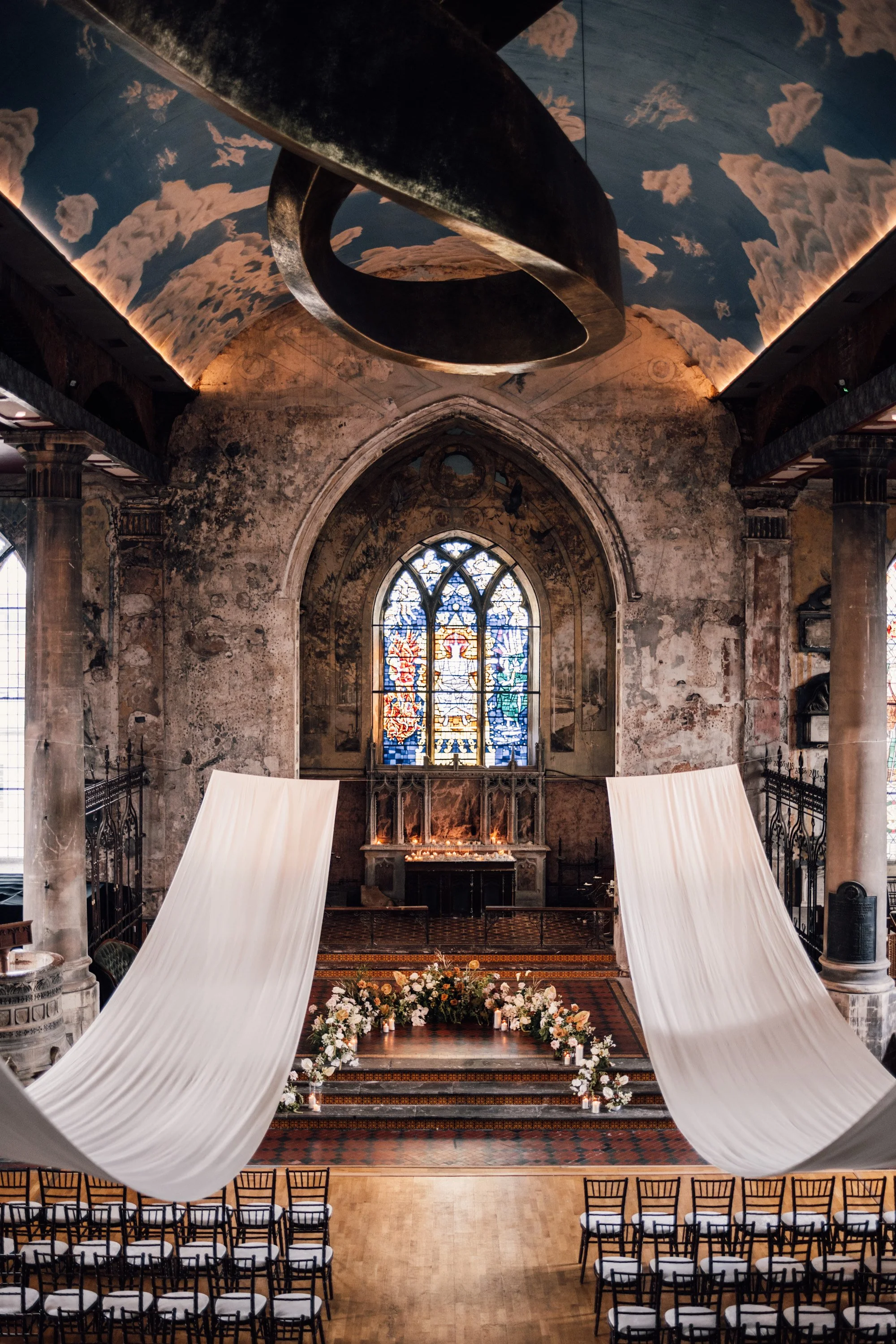 Documentary wedding photographer capturing ceremony at The Mount Without
