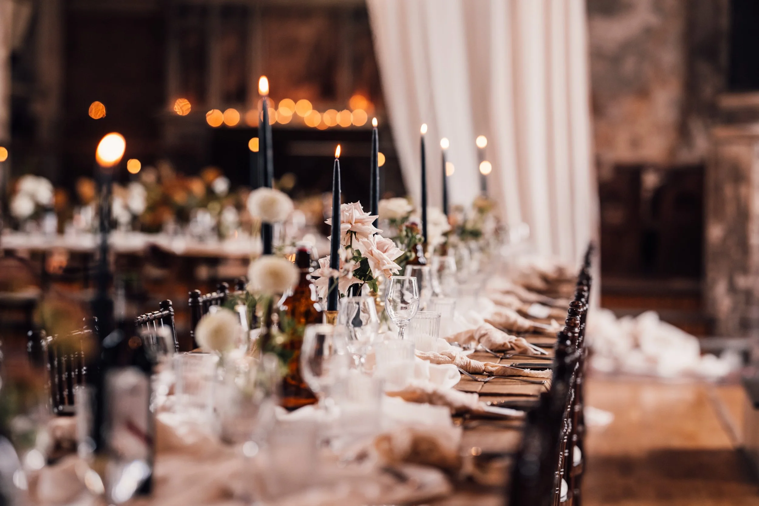 Alternative wedding styling at The Mount Without in Bristol