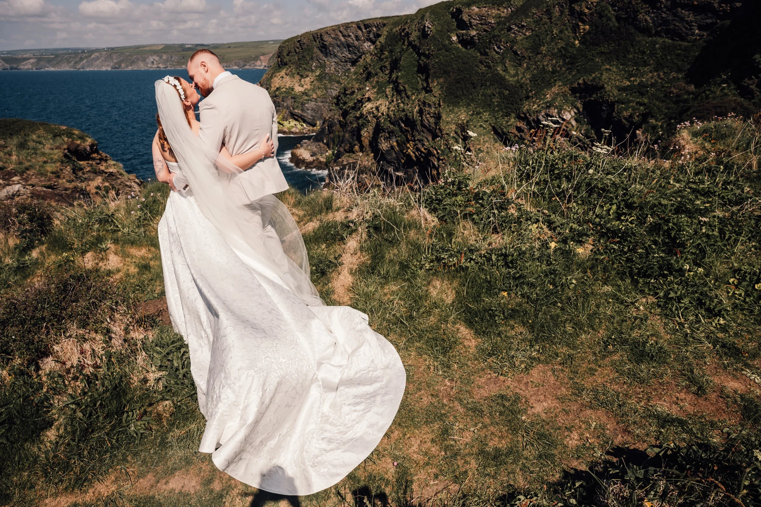 wedding photography in port Isaac, cornwall