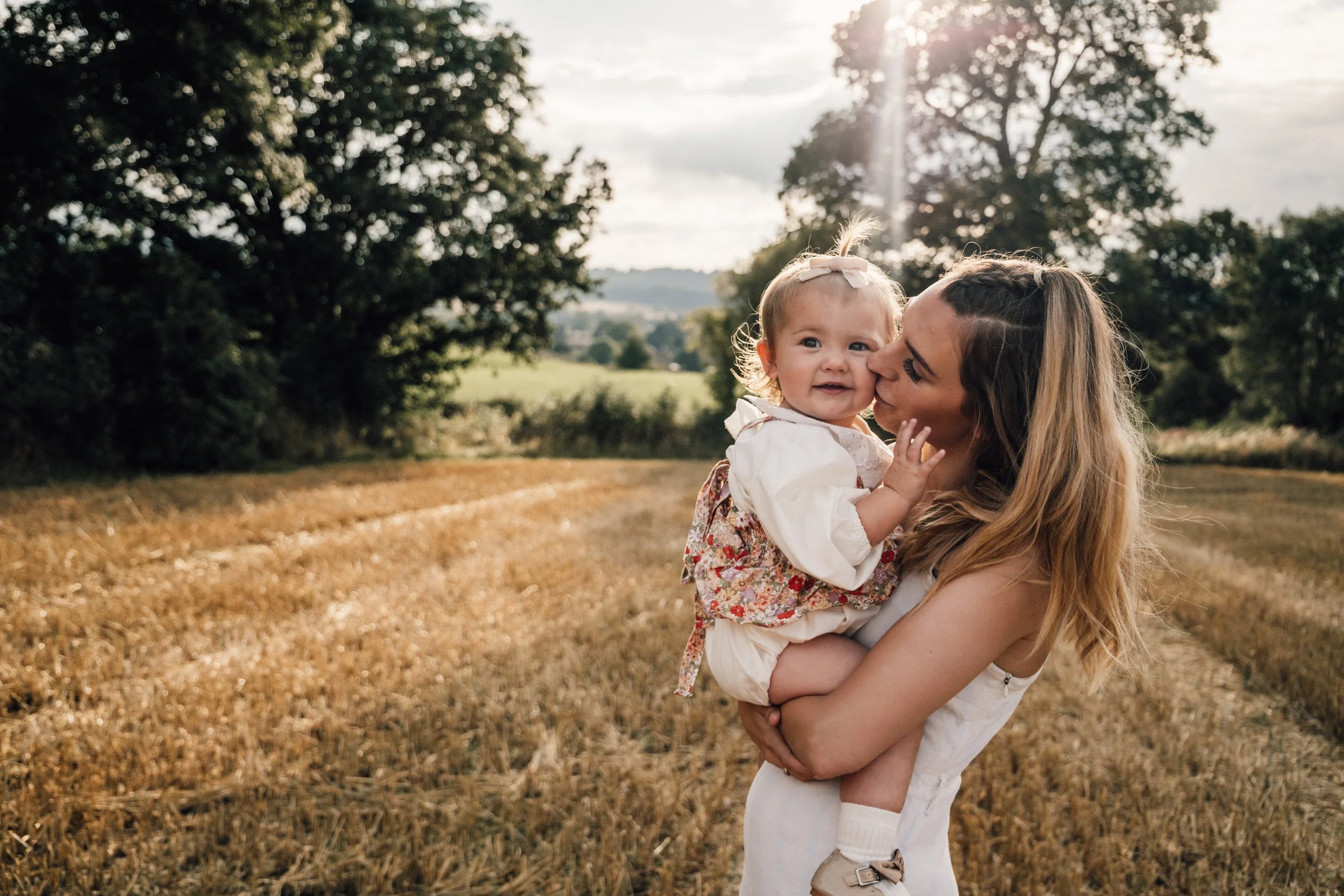 Candid summer family photos