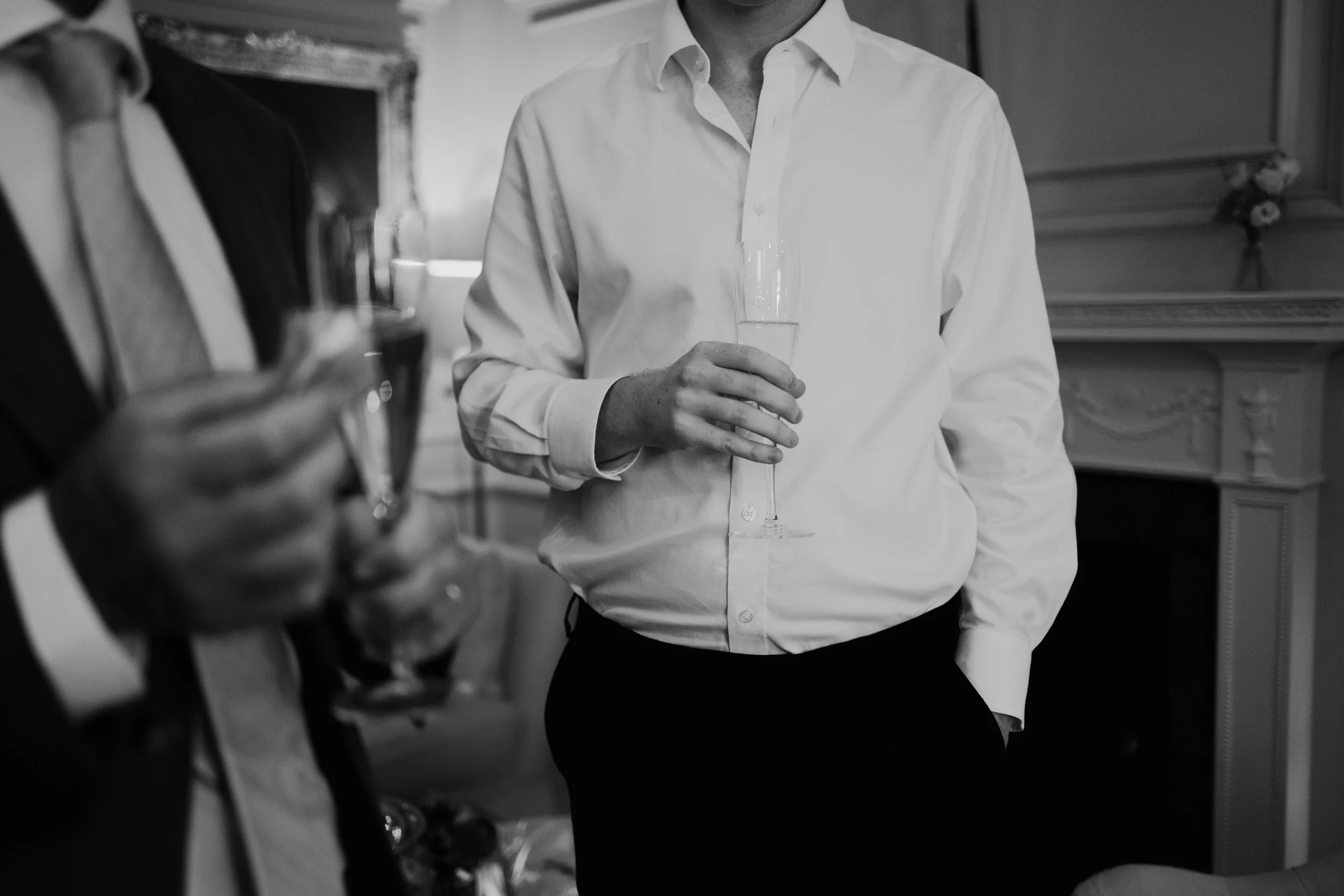 documentary wedding photography at the goring hotel in london