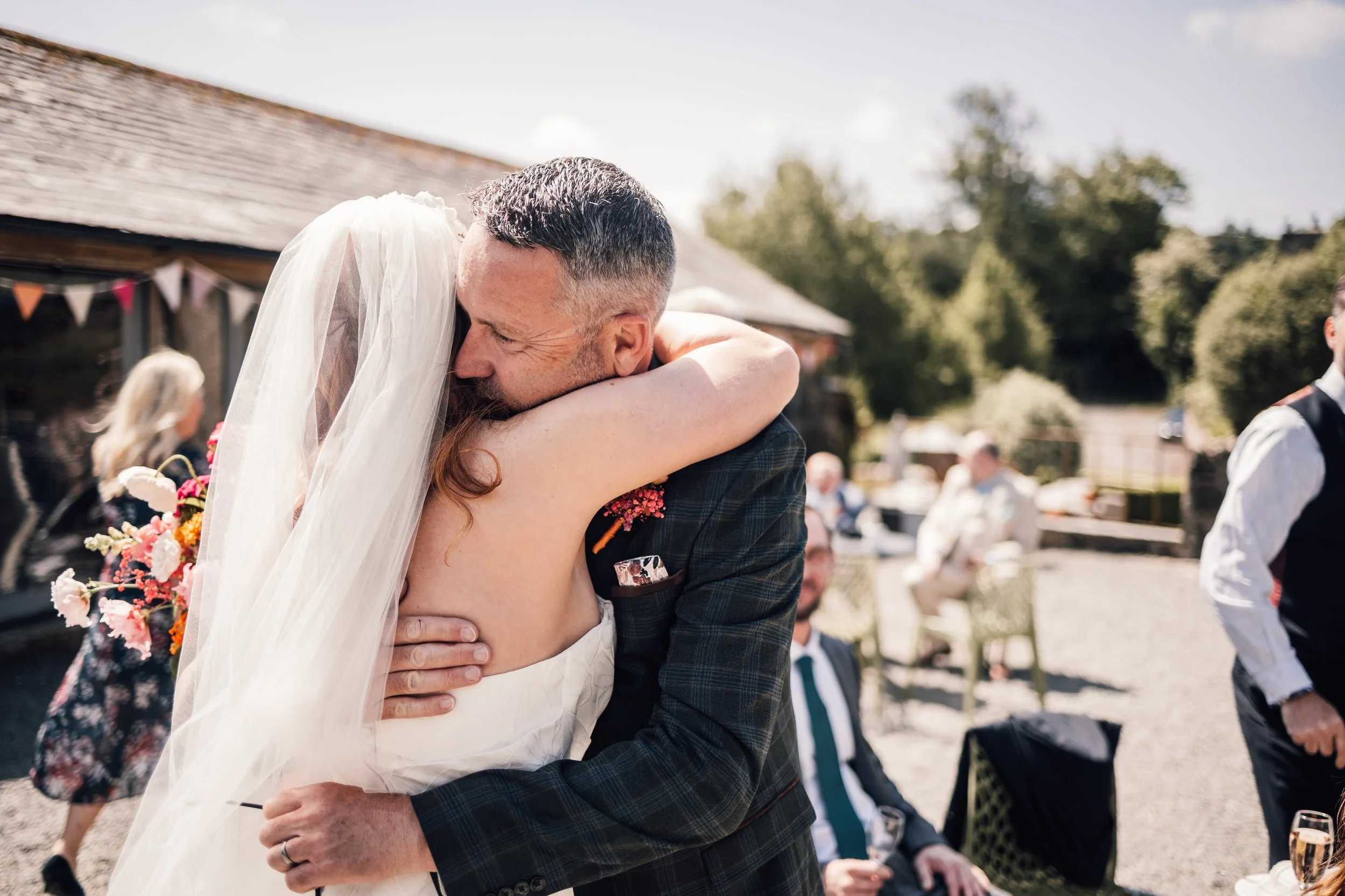 Cornish wedding photographer at Pengenna Manor