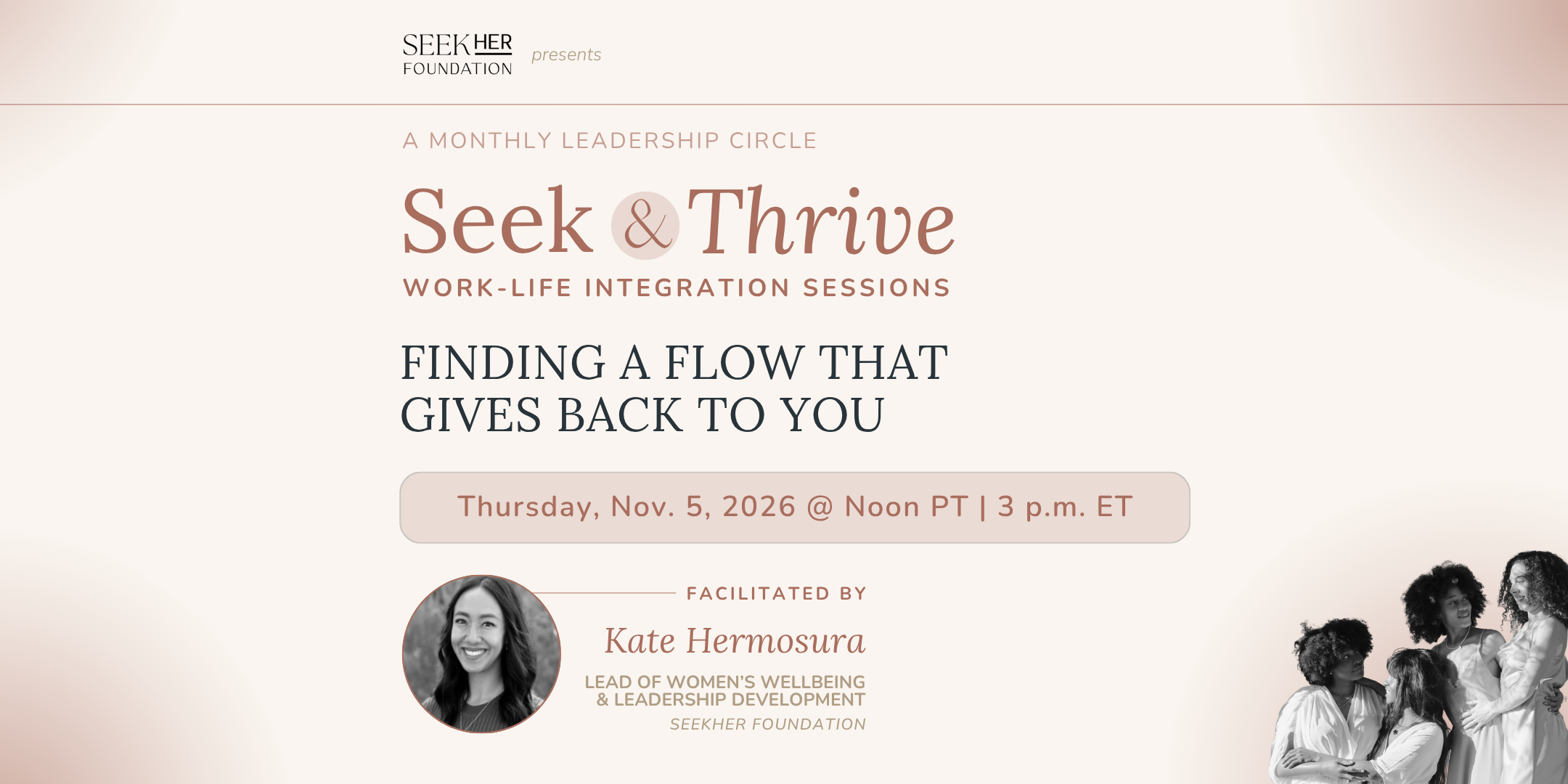 Seek & Thrive Session | Finding a Flow That Gives Back to You