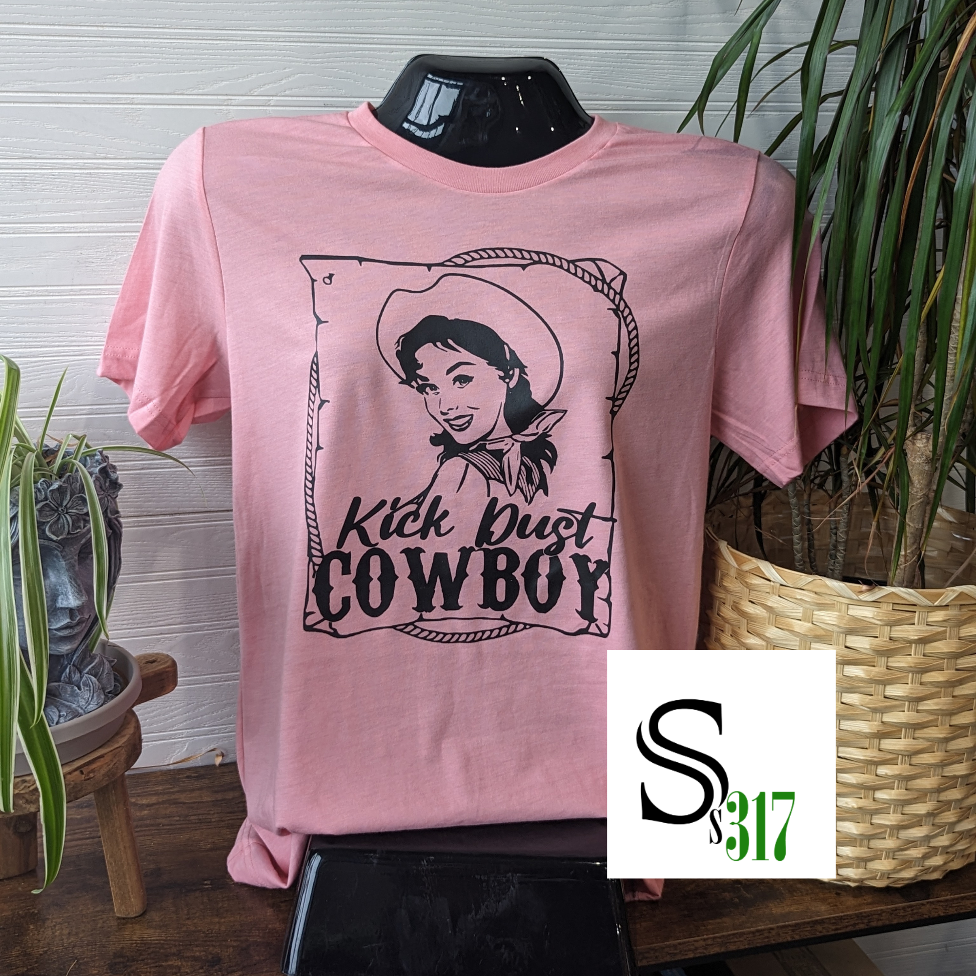 Kick dust cowboy