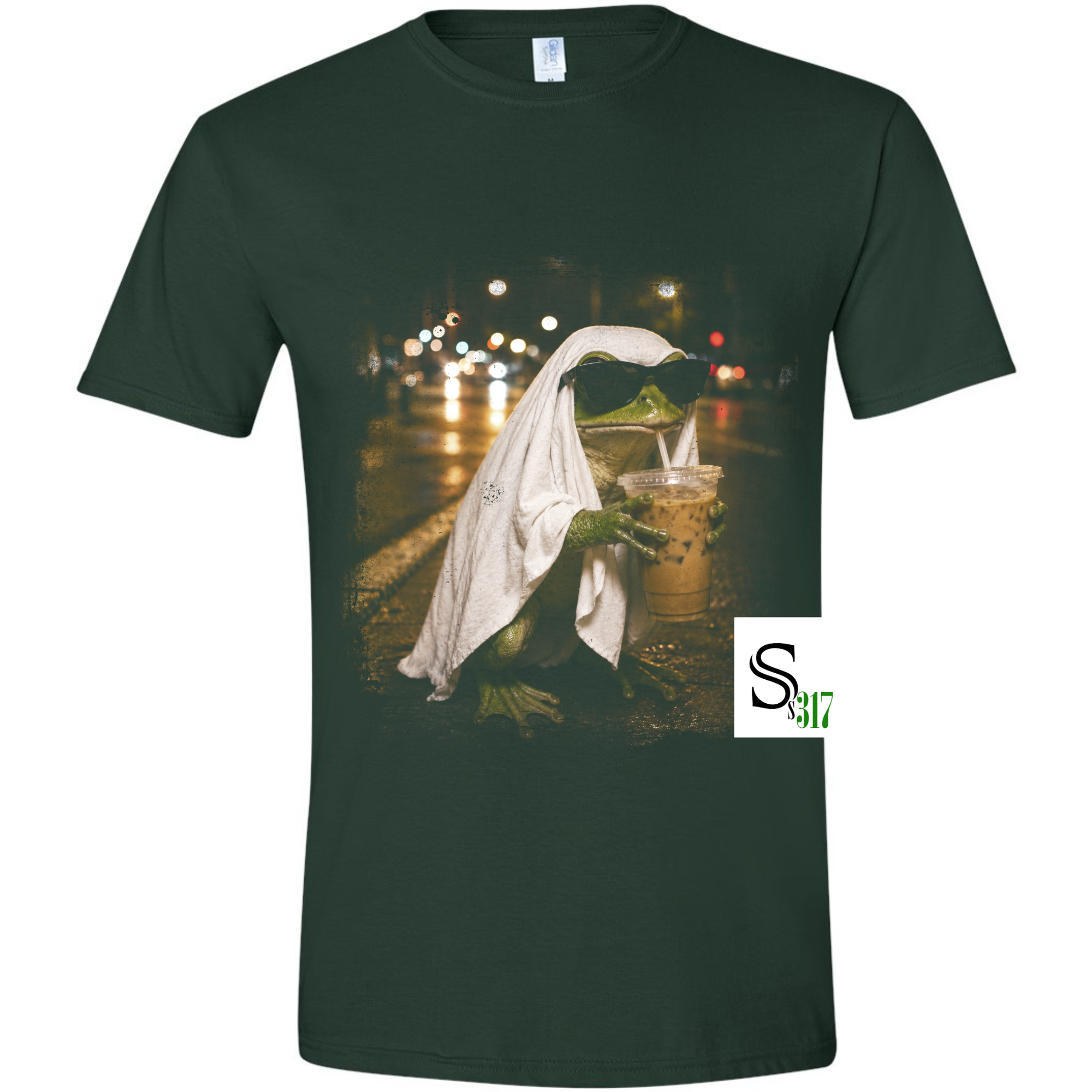 Ghost Frog Coffee Tee