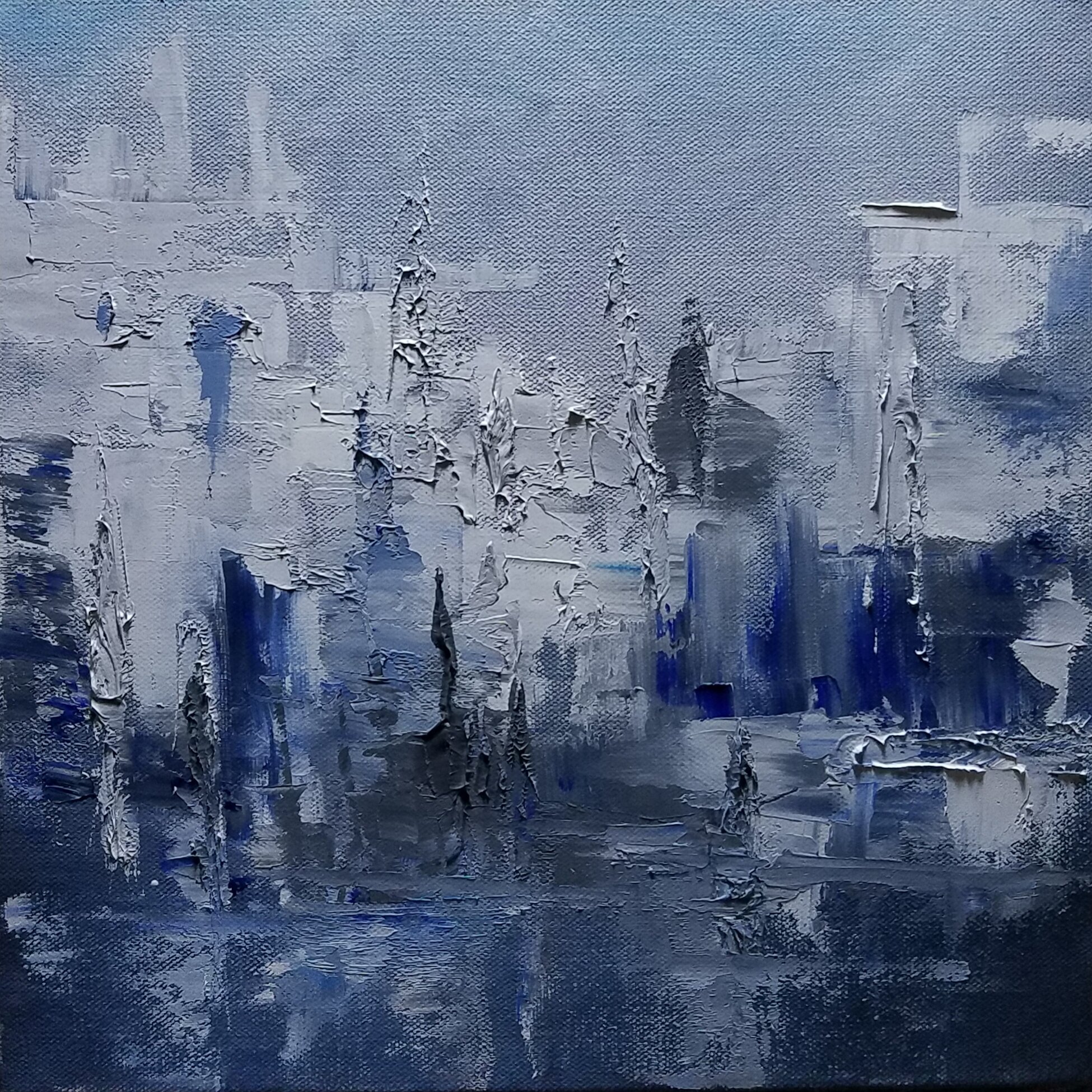 NORTH 12in x 12in Oil on Canvas