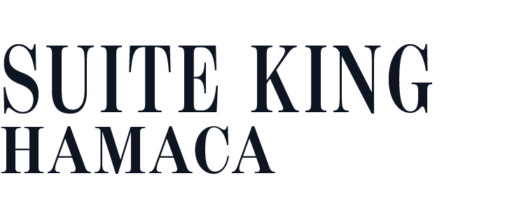 Texto en la imagen que dice 'SUITE KING HAMACA' en fondo negro.