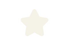 Estrella de color blanco con fondo negro.