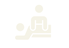 Símbolo de personas en una línea de escalera, indica escalones o progreso